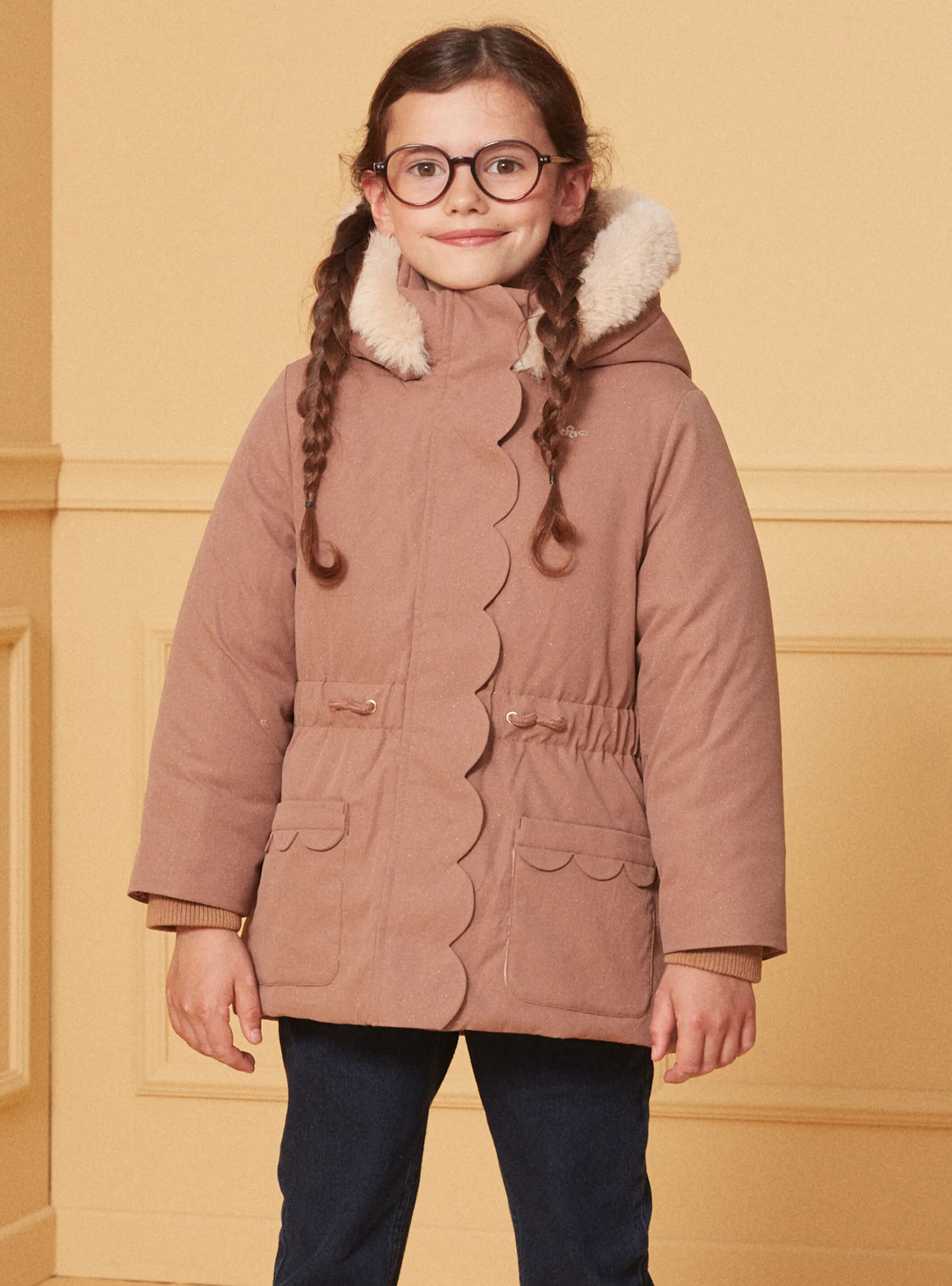 Fashion Sergent Major Light brown PARKA