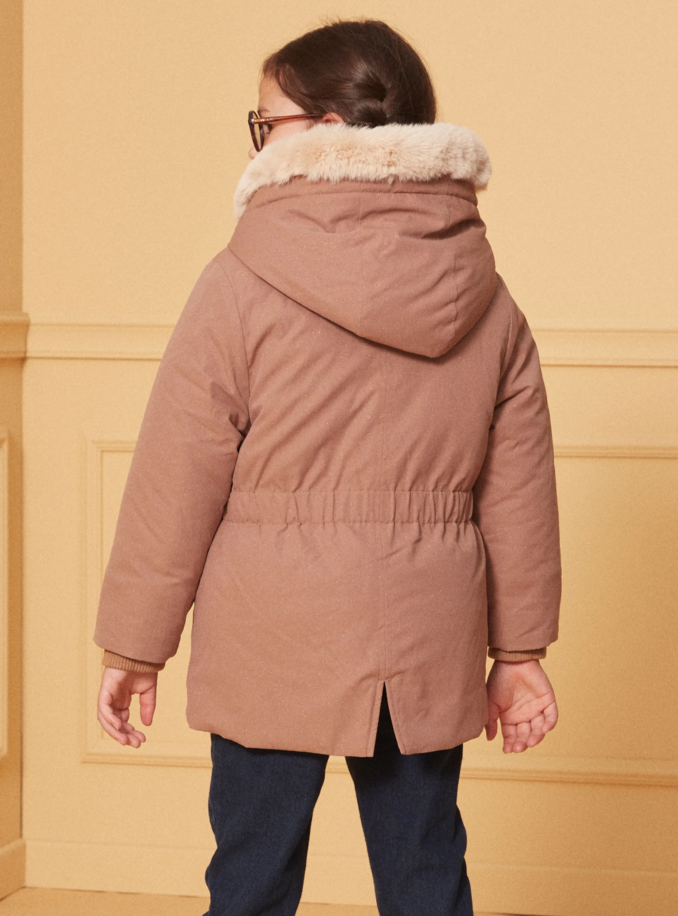 Fashion Sergent Major Light brown PARKA