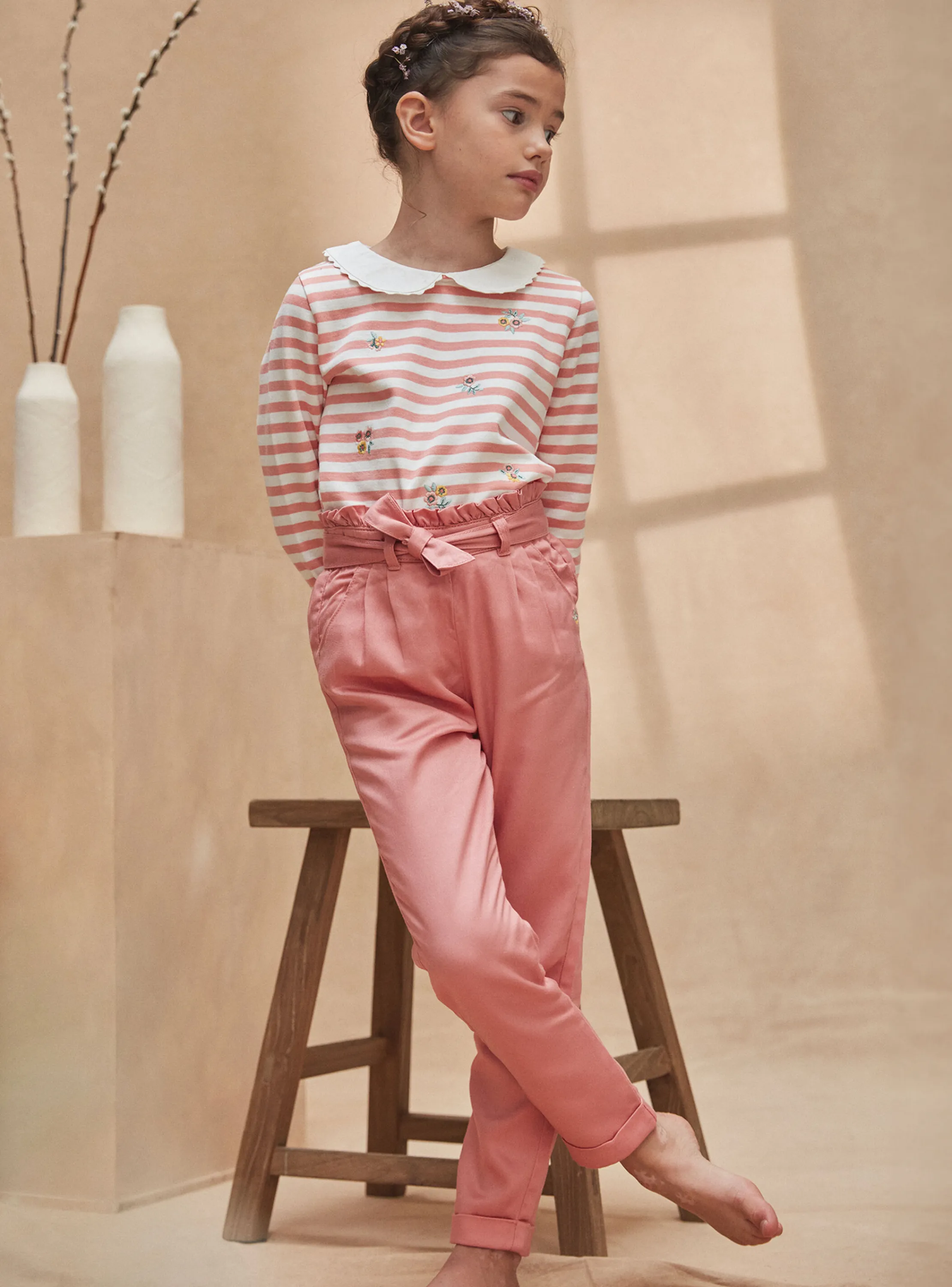 Cheap Sergent Major Light coral PANTS