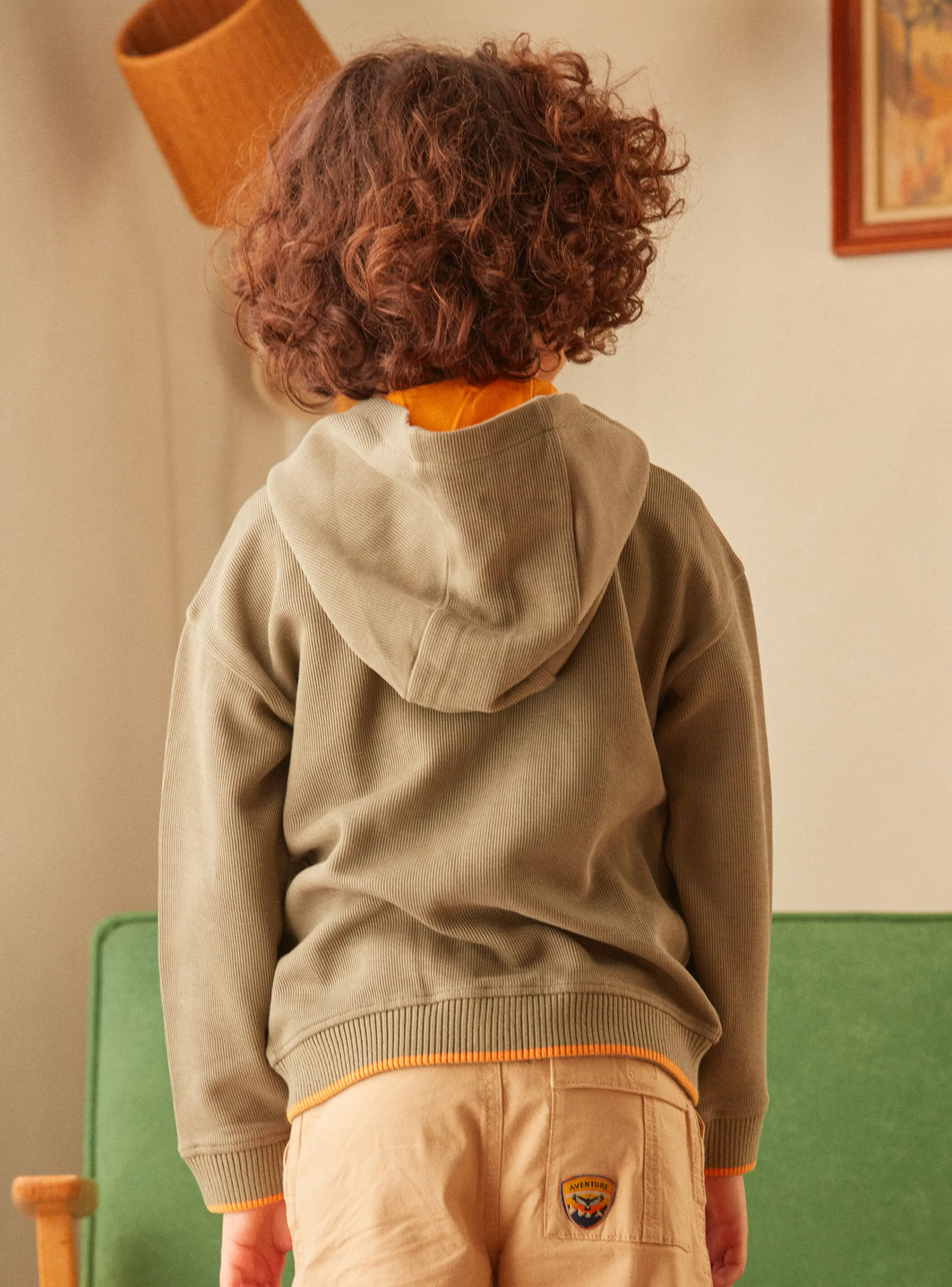 New Sergent Major Light green KIDS CARDIGAN