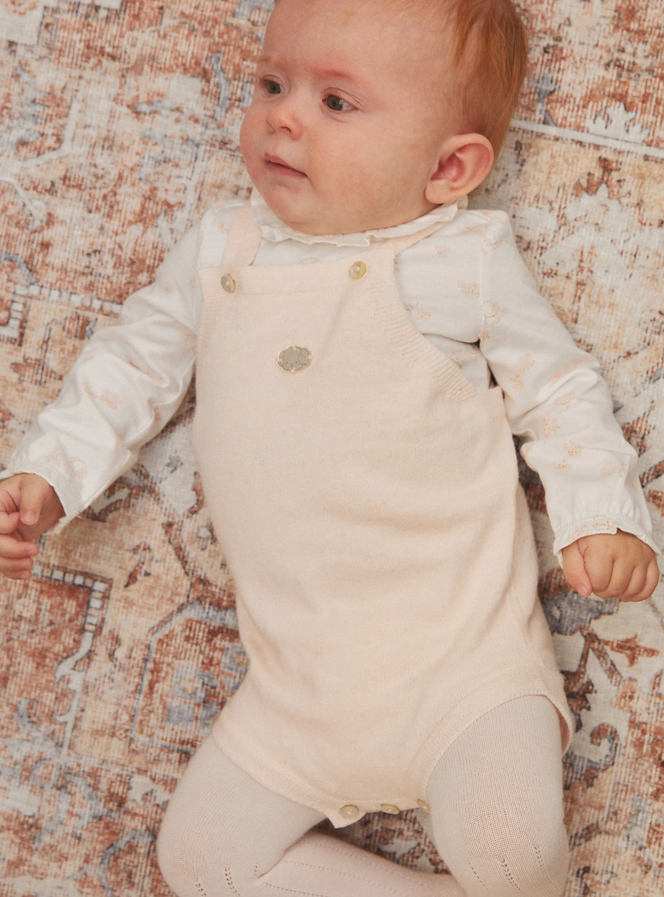 Store Sergent Major Light pink bodysuit, romper and tights