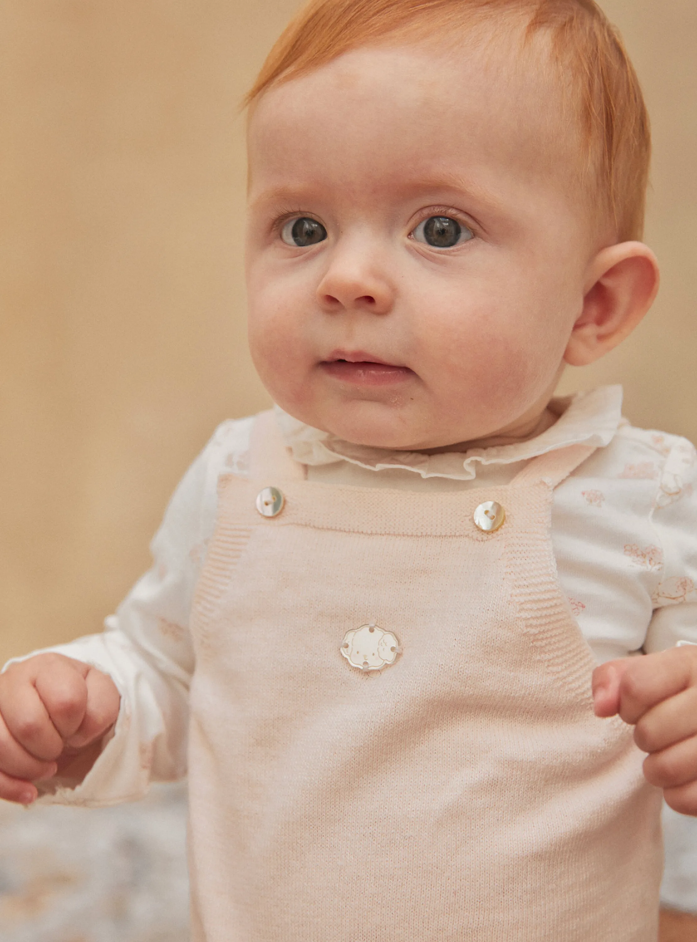 Store Sergent Major Light pink bodysuit, romper and tights