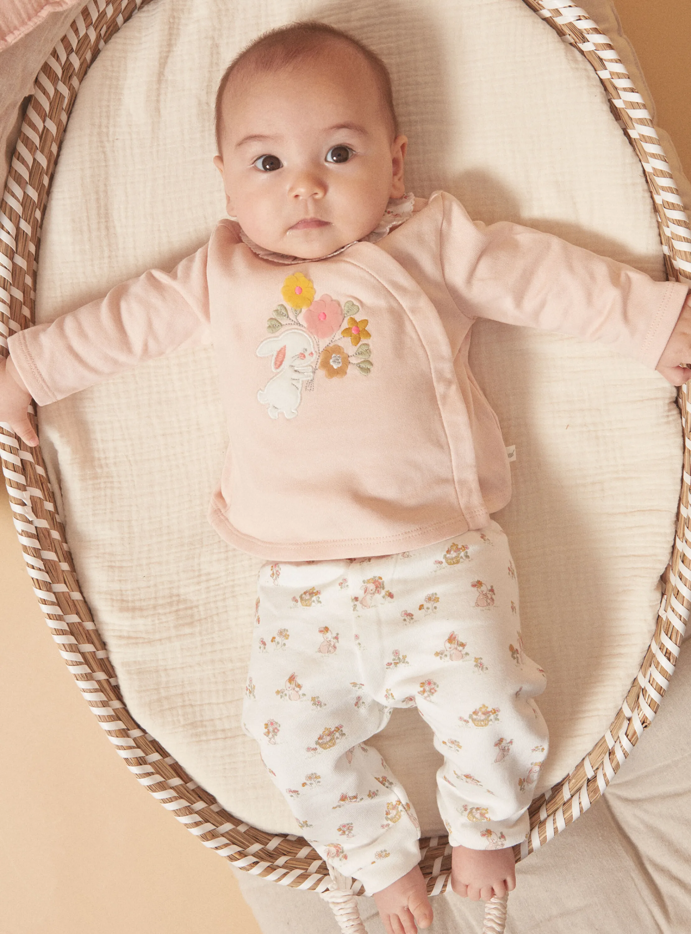 Best Sale Sergent Major Light pink top and pants set