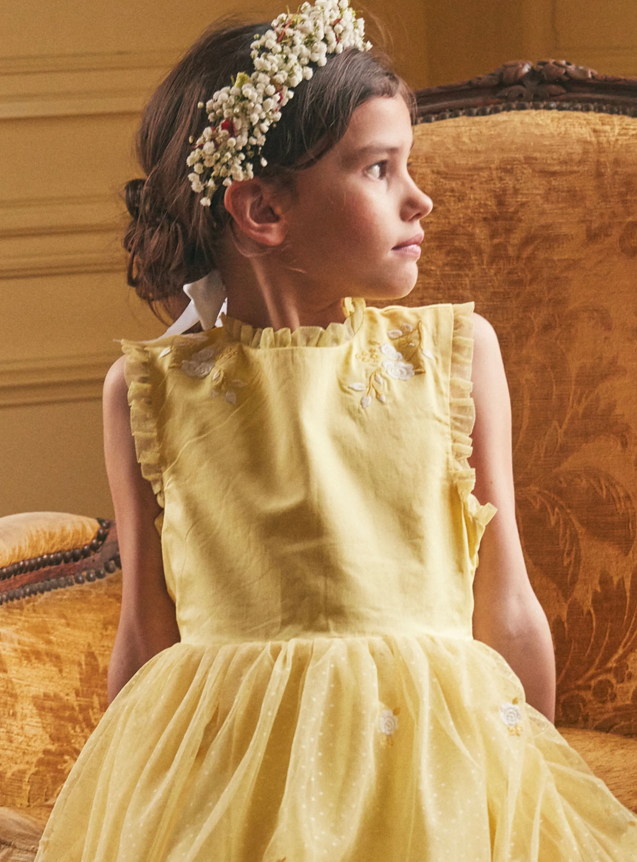 Outlet Sergent Major Light yellow DRESS