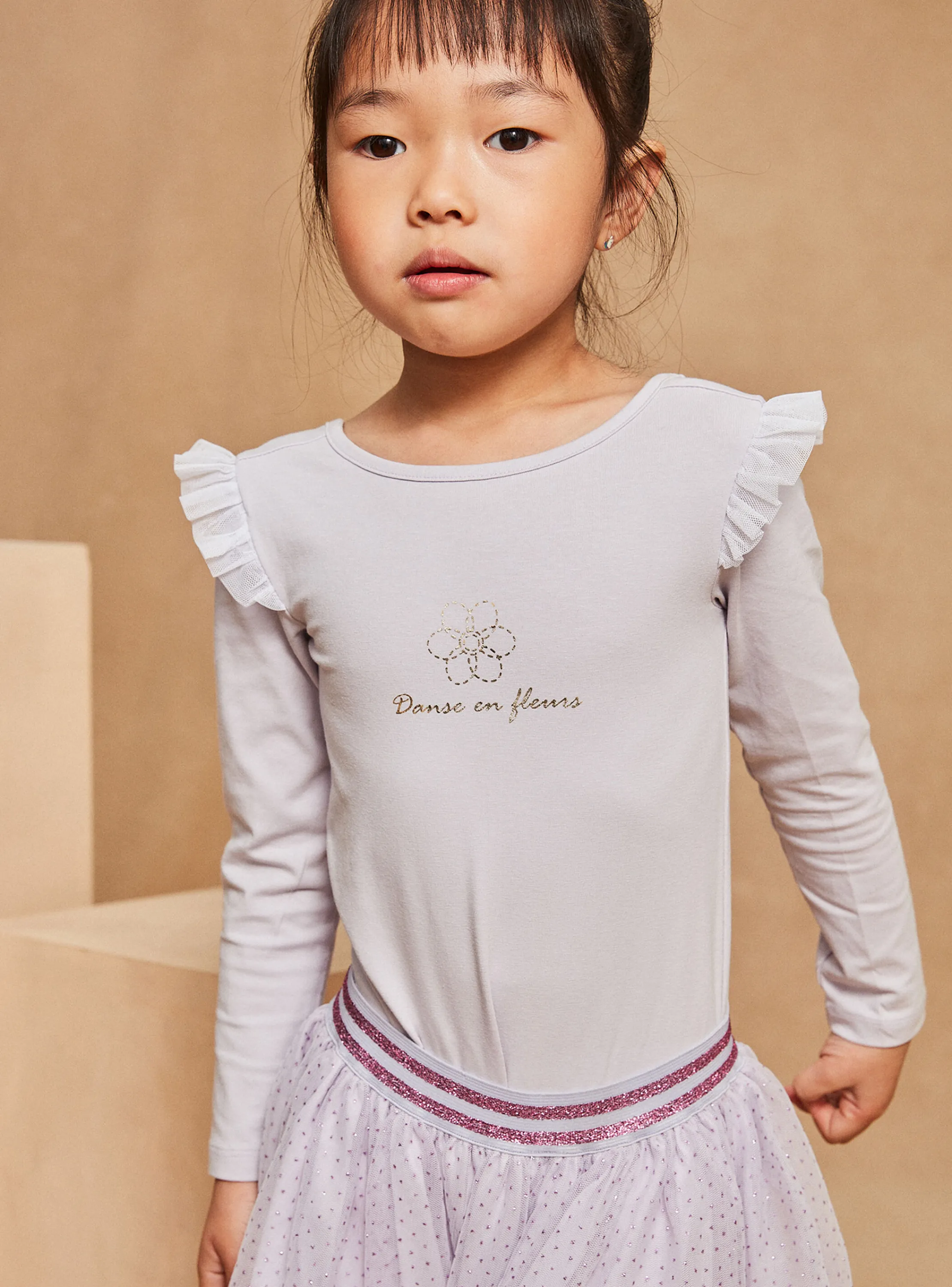 Flash Sale Sergent Major Lilac long-sleeved bodysuit