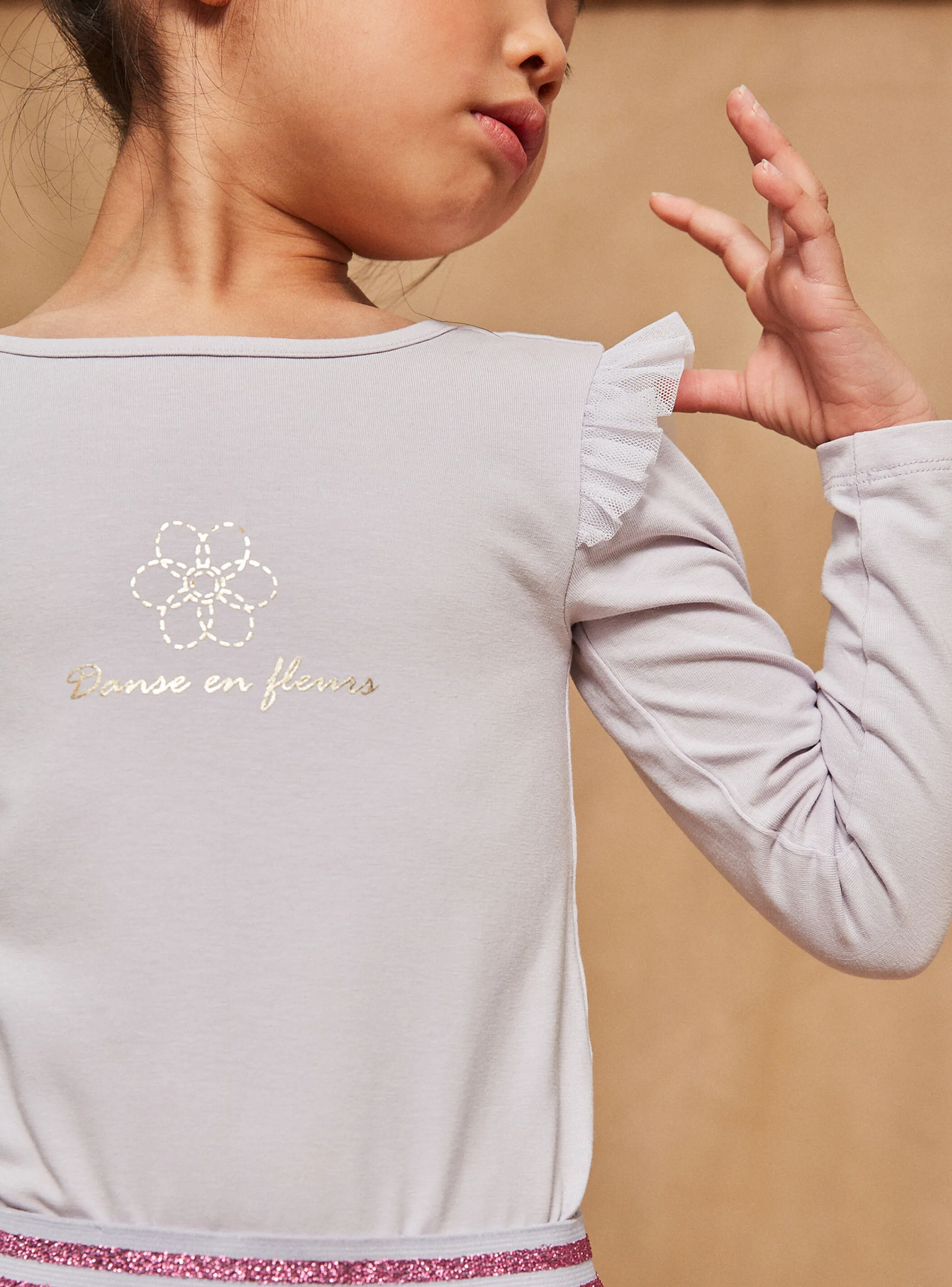Flash Sale Sergent Major Lilac long-sleeved bodysuit
