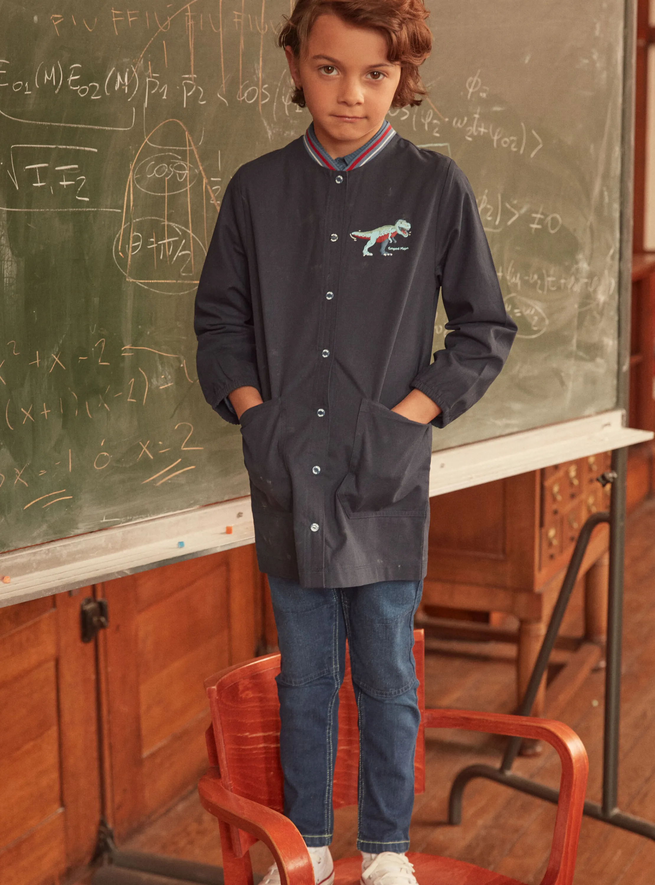 Outlet Sergent Major Navy APRON