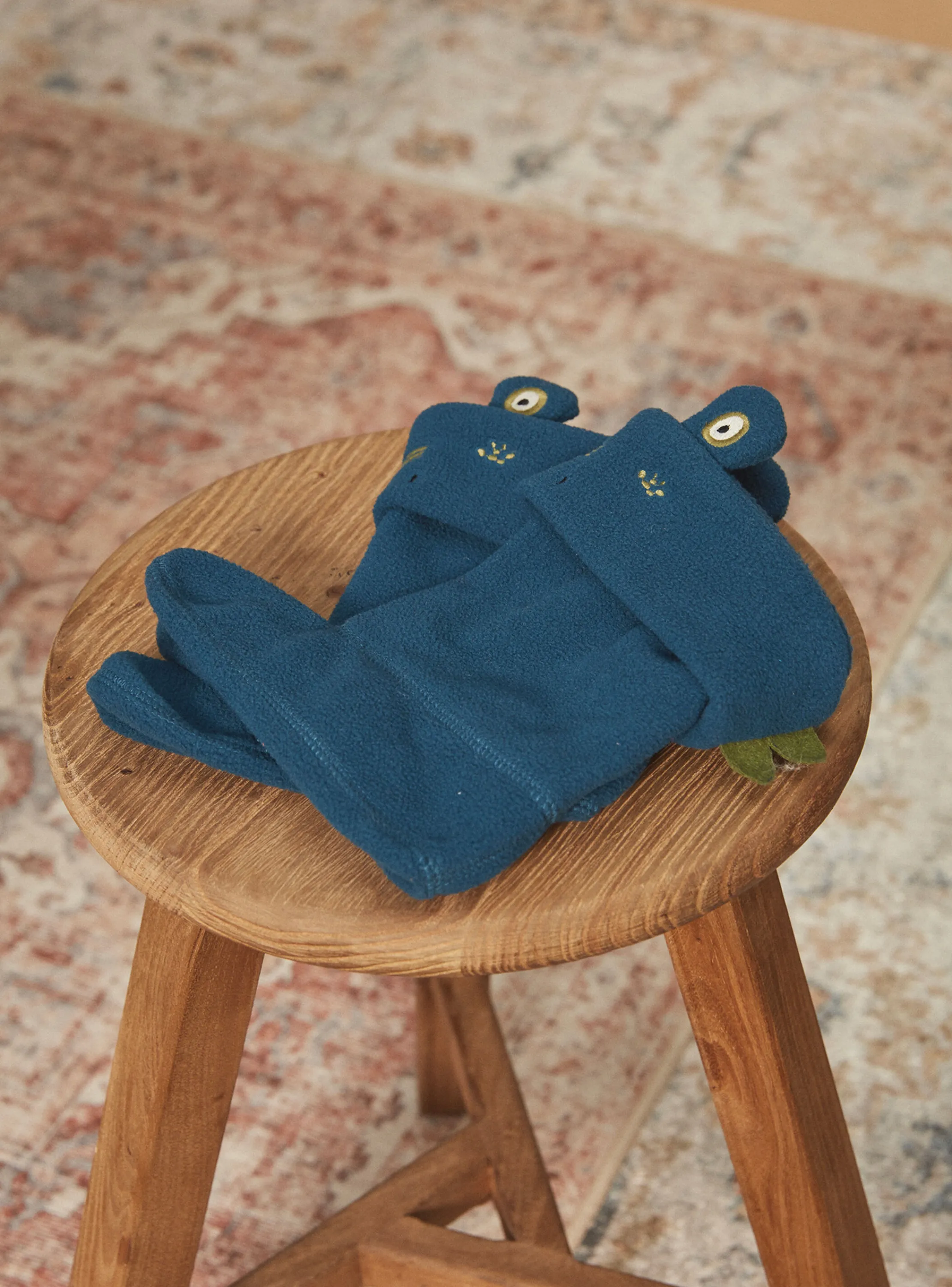 Store Sergent Major Navy blue rain socks and boots