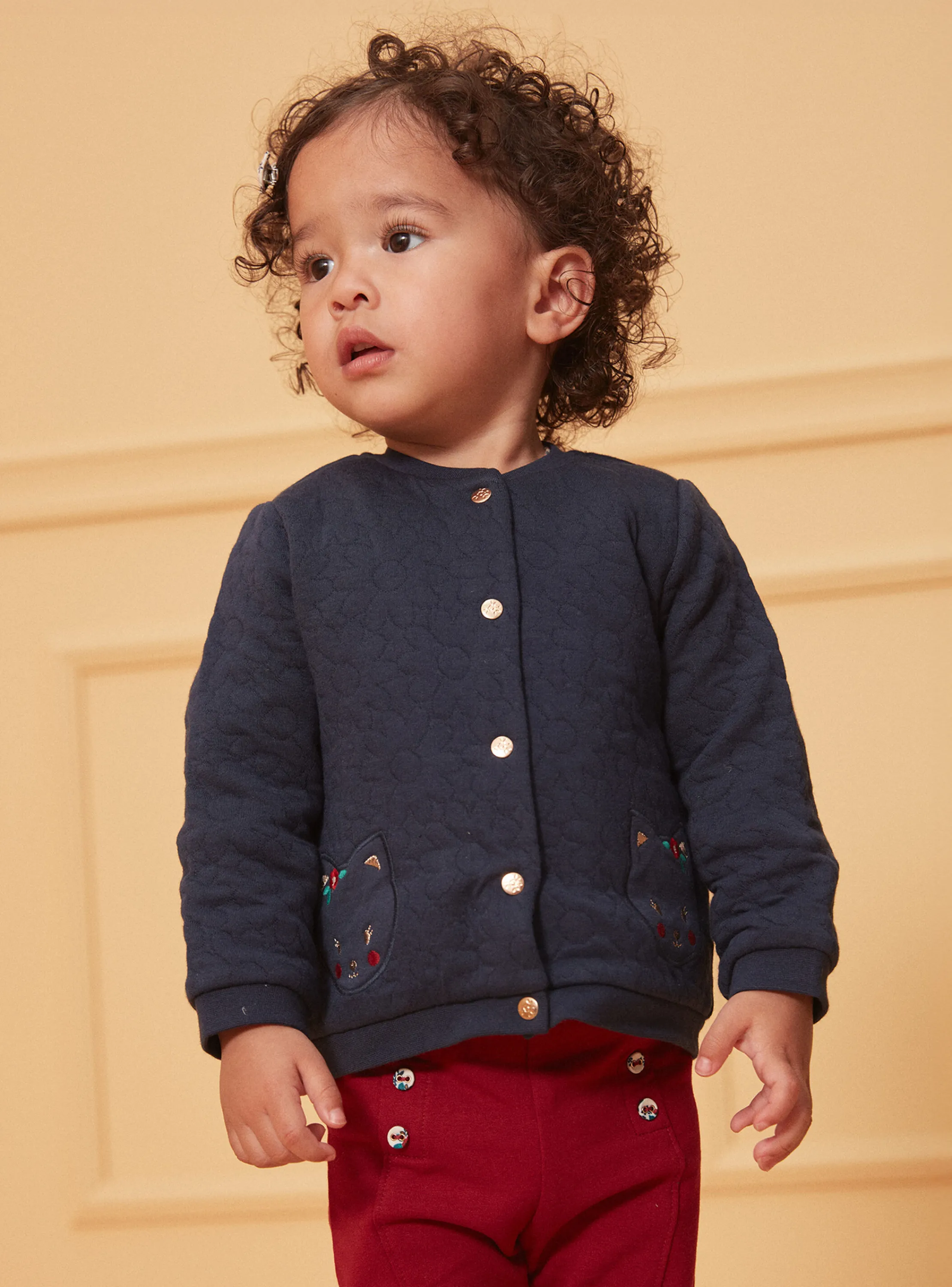 Cheap Sergent Major Navy CARDIGAN