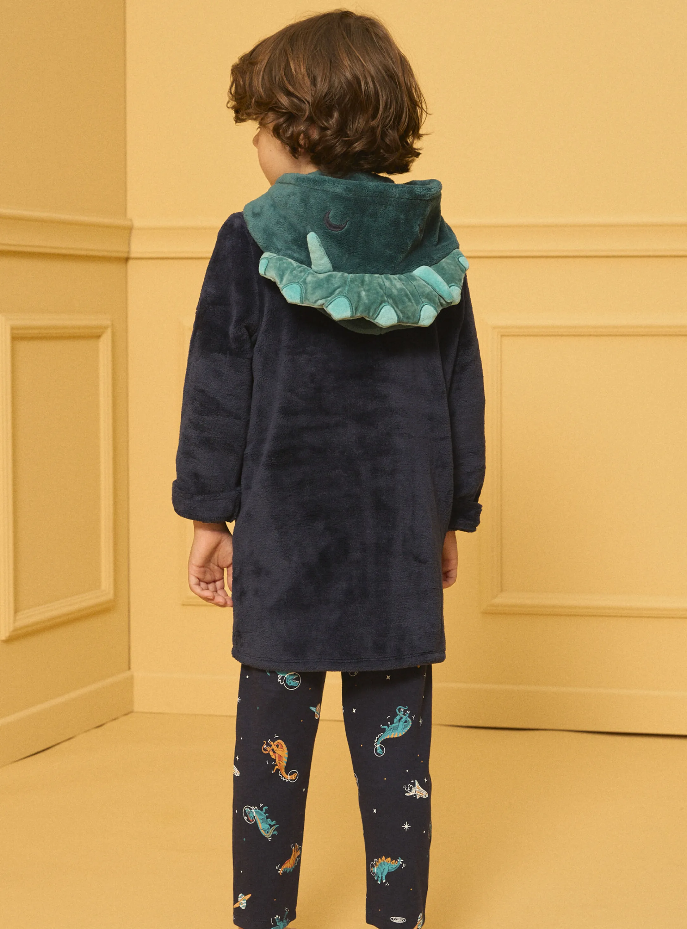 Store Sergent Major Navy DRESSING GOWN