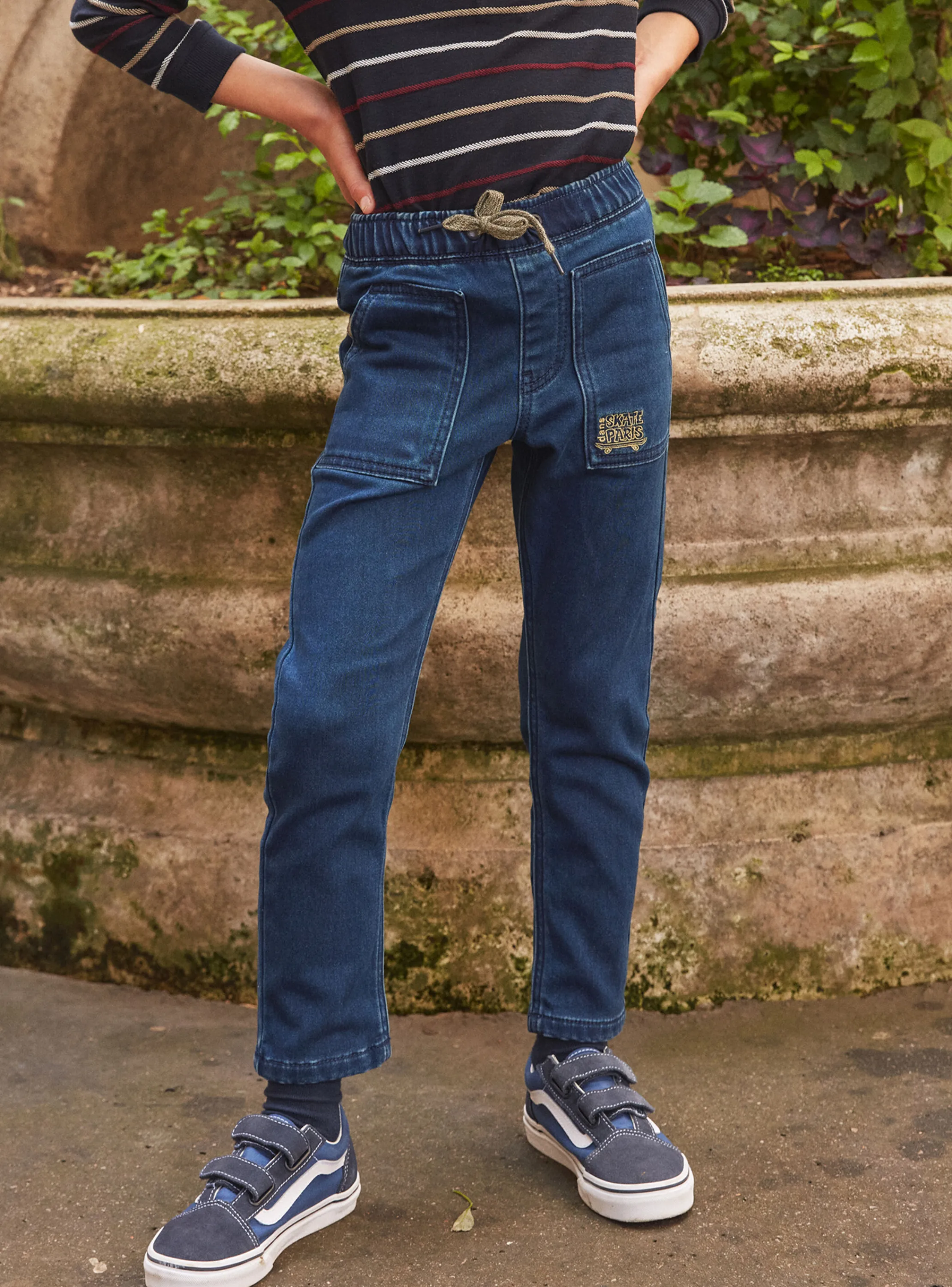 Shop Sergent Major Navy JEANS