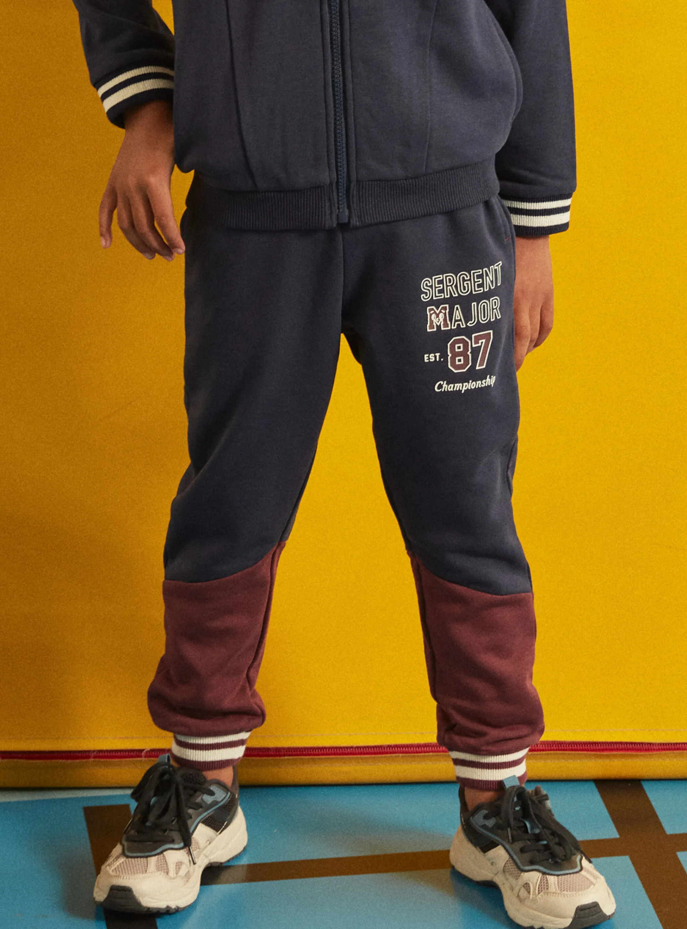 Store Sergent Major Navy JOGGING PANTS