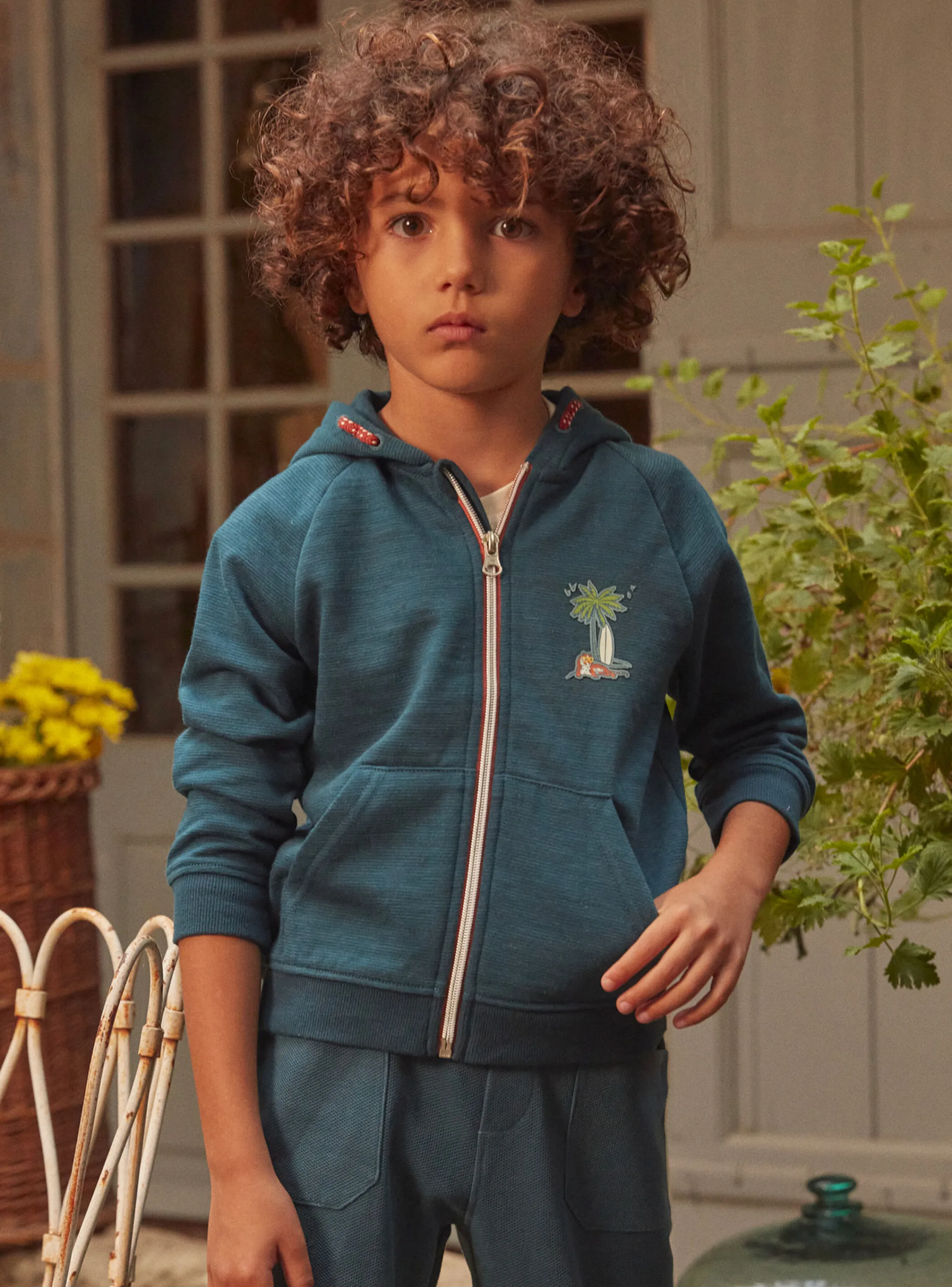 Fashion Sergent Major Navy KIDS CARDIGAN