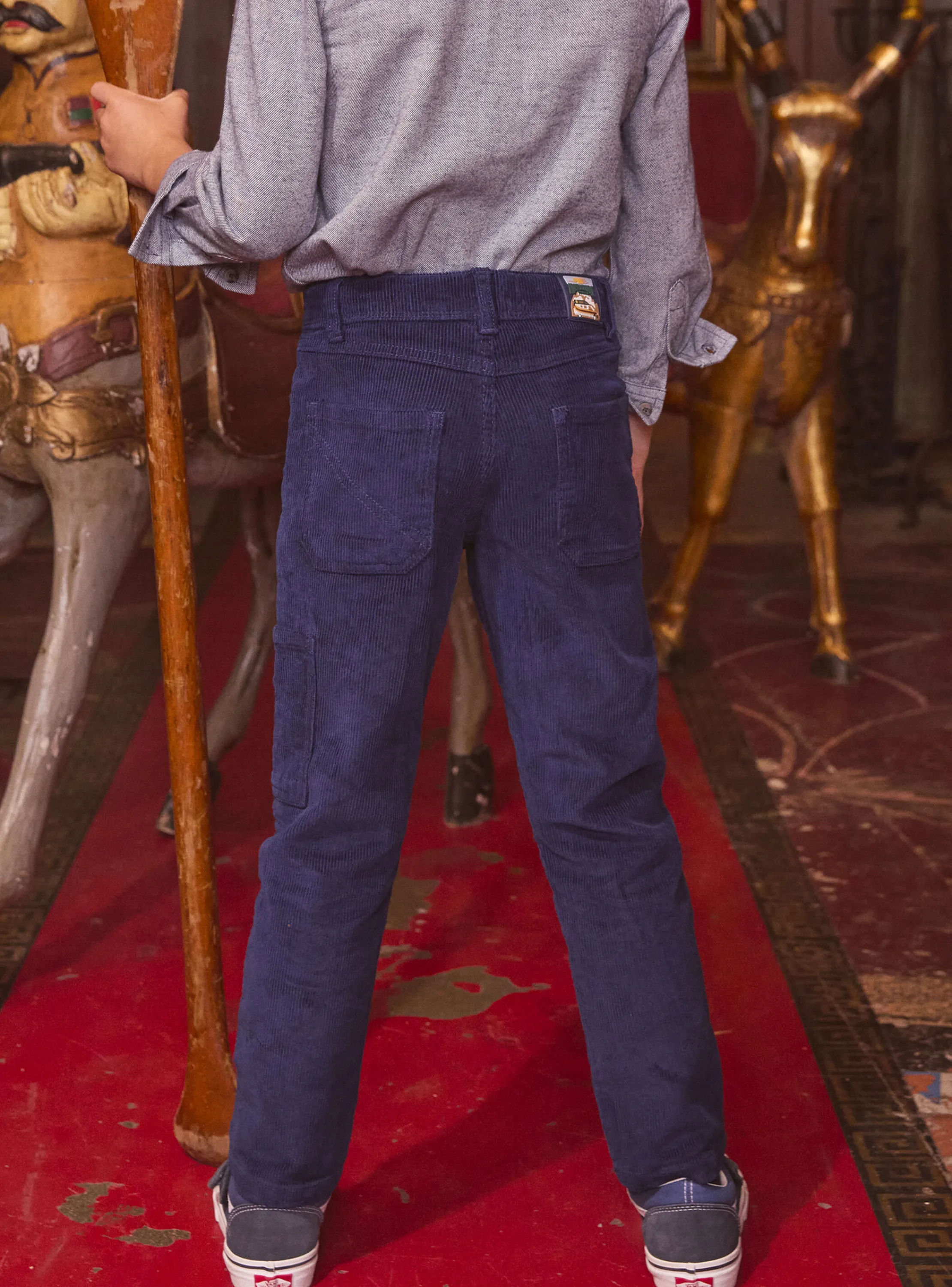Cheap Sergent Major Navy PANTS