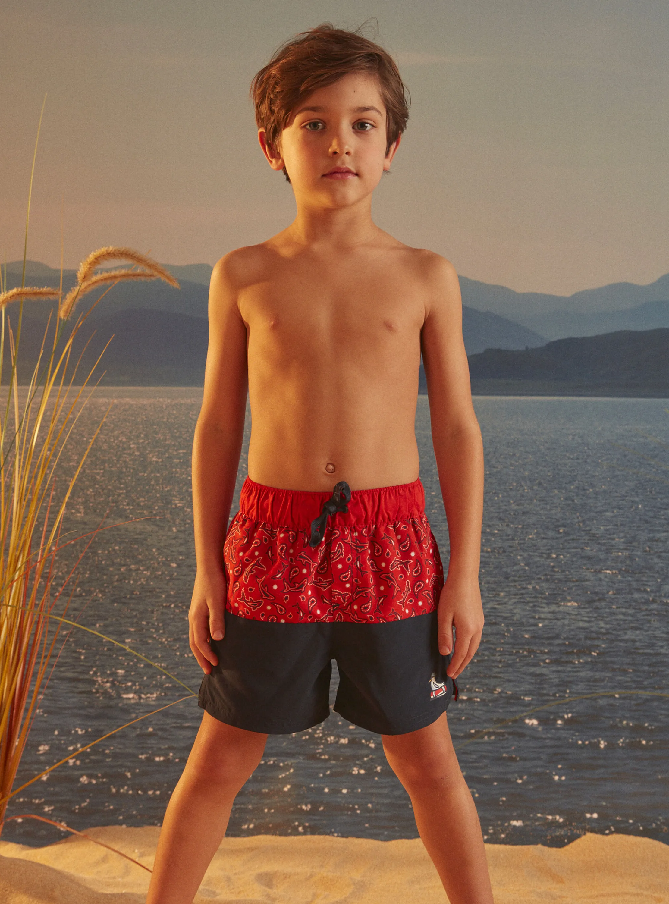 Sale Sergent Major Navy SWIMSUIT