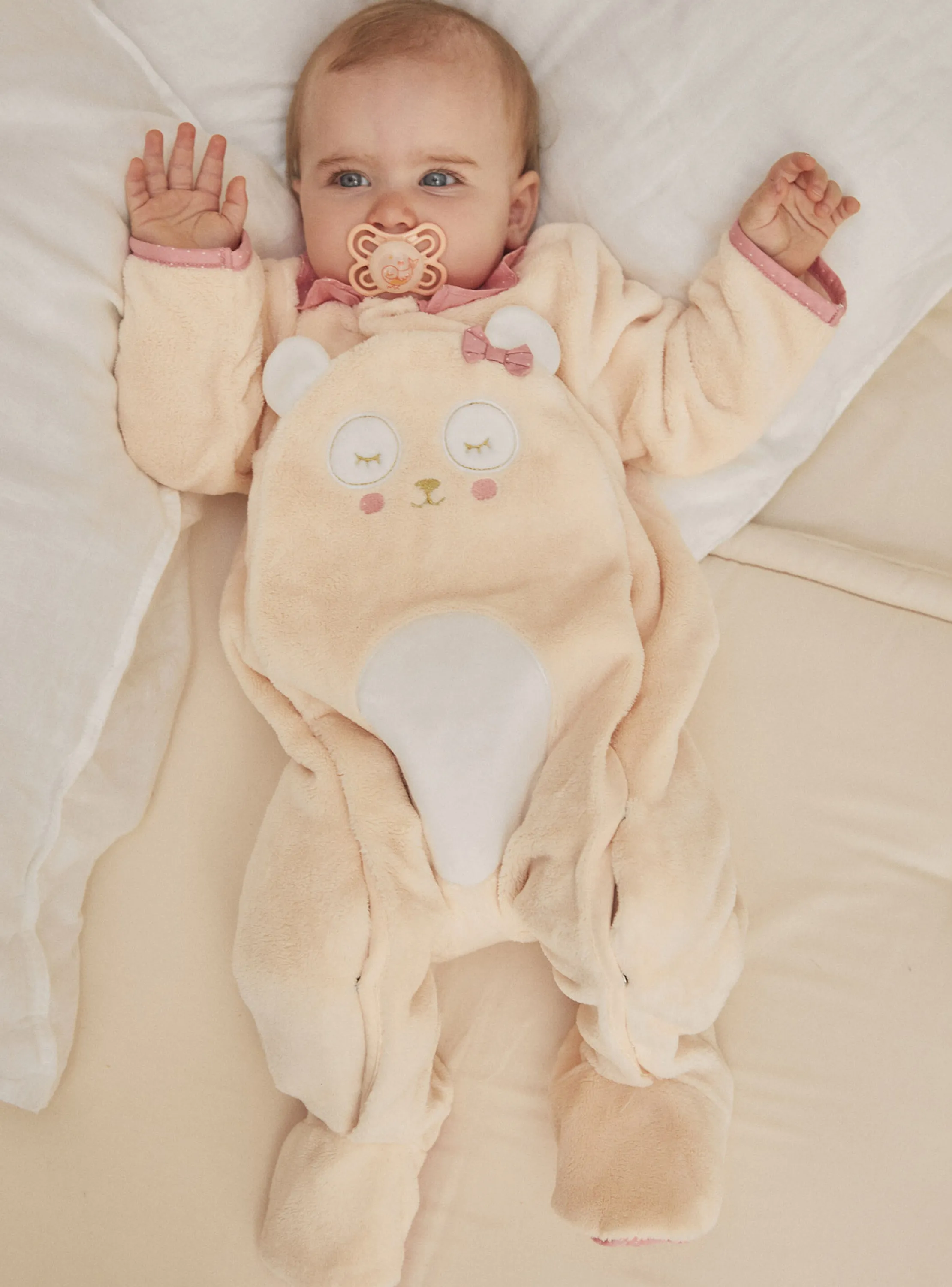 Clearance Sergent Major Nude over-suit in synthetic fur