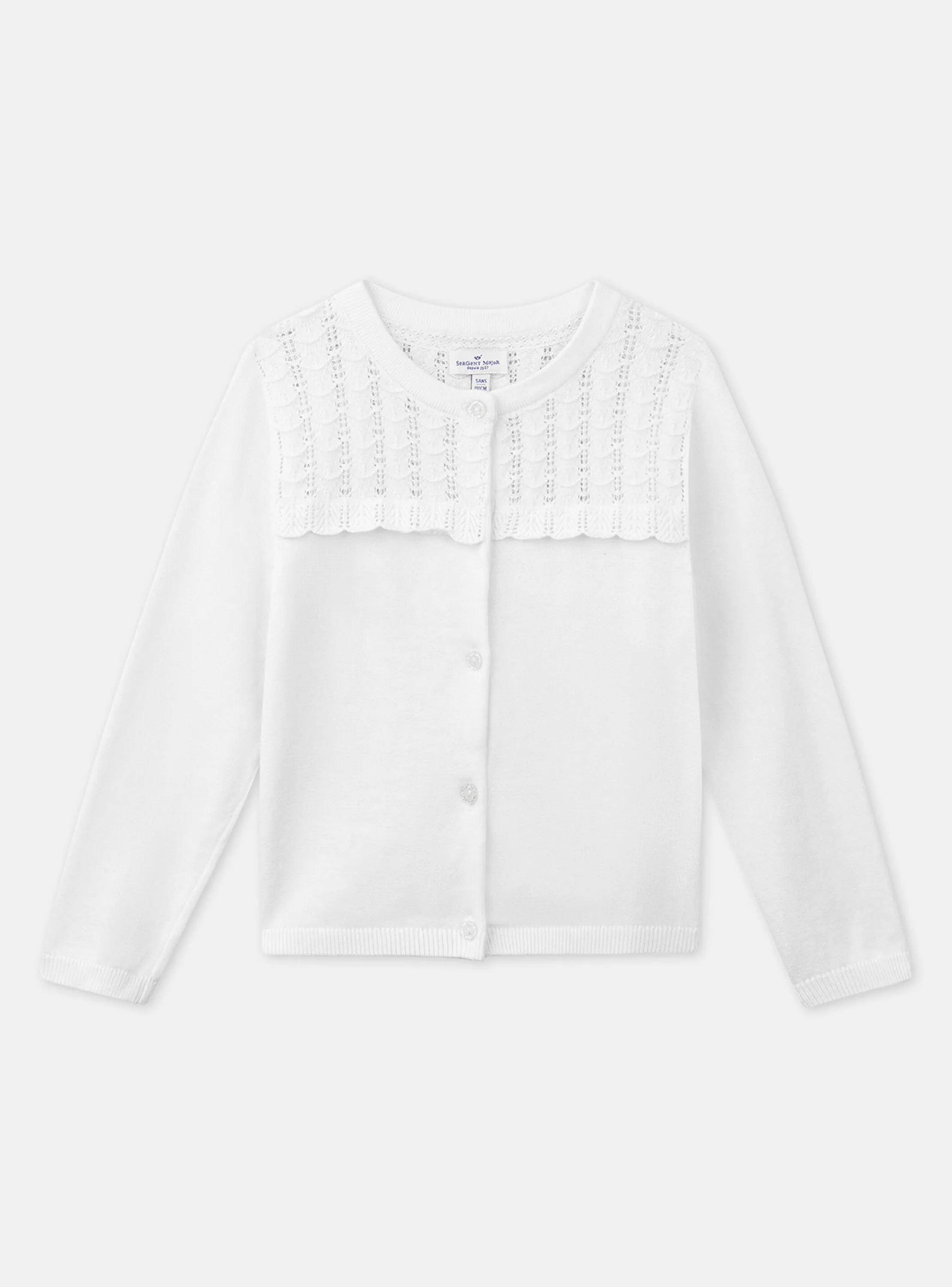 Cheap Sergent Major Off white CARDIGAN