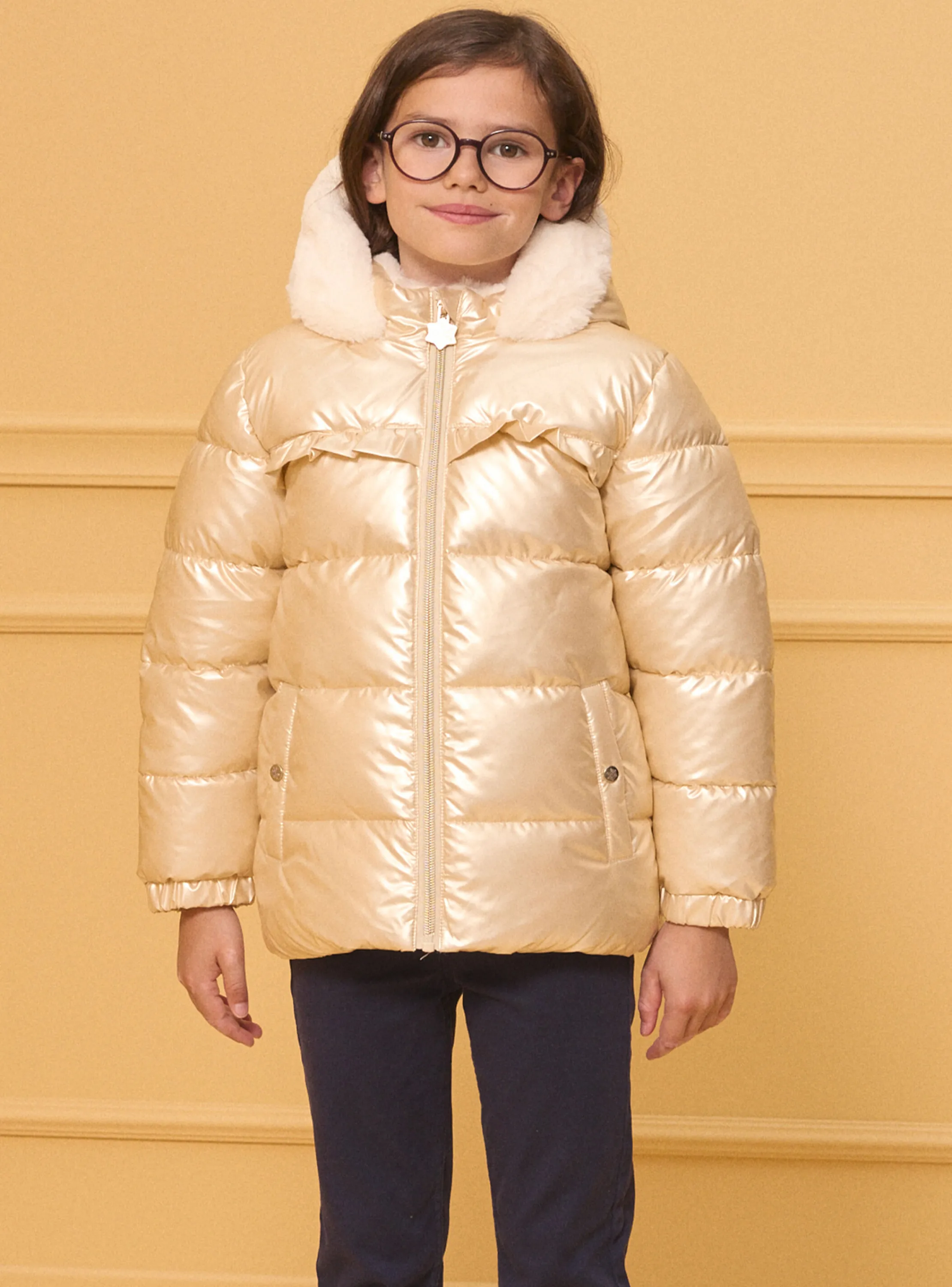 New Sergent Major Off white DOWN JACKET