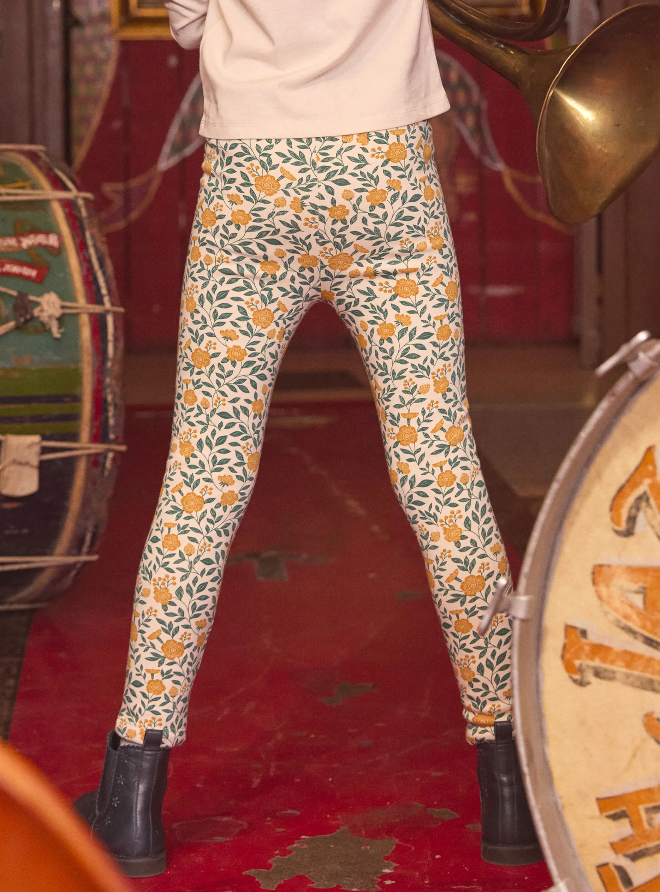 Store Sergent Major off white LEGGINGS (bottom)