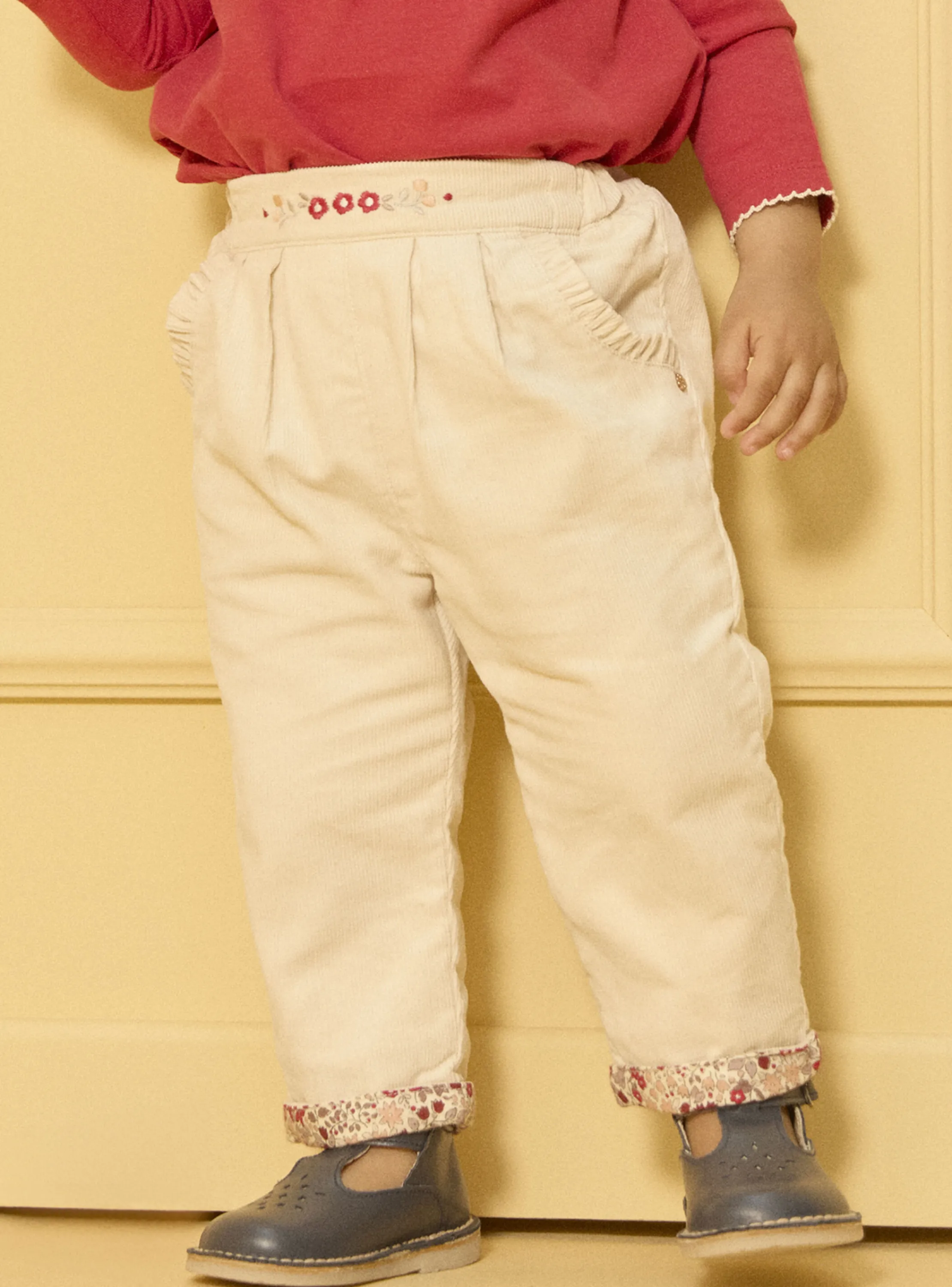 Shop Sergent Major Off white PANTS