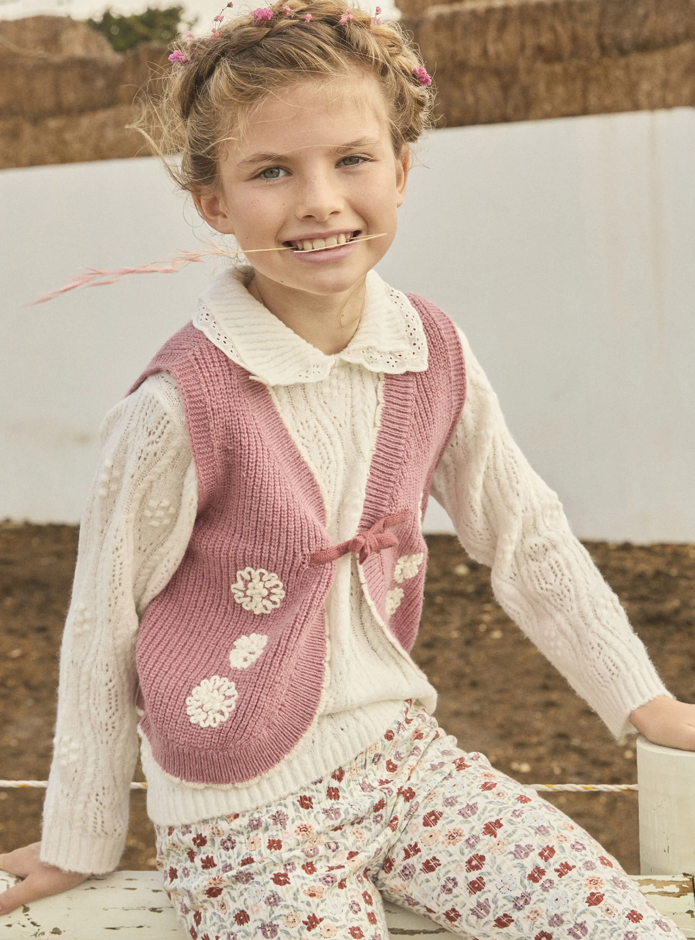 Shop Sergent Major Off white PULLOVER