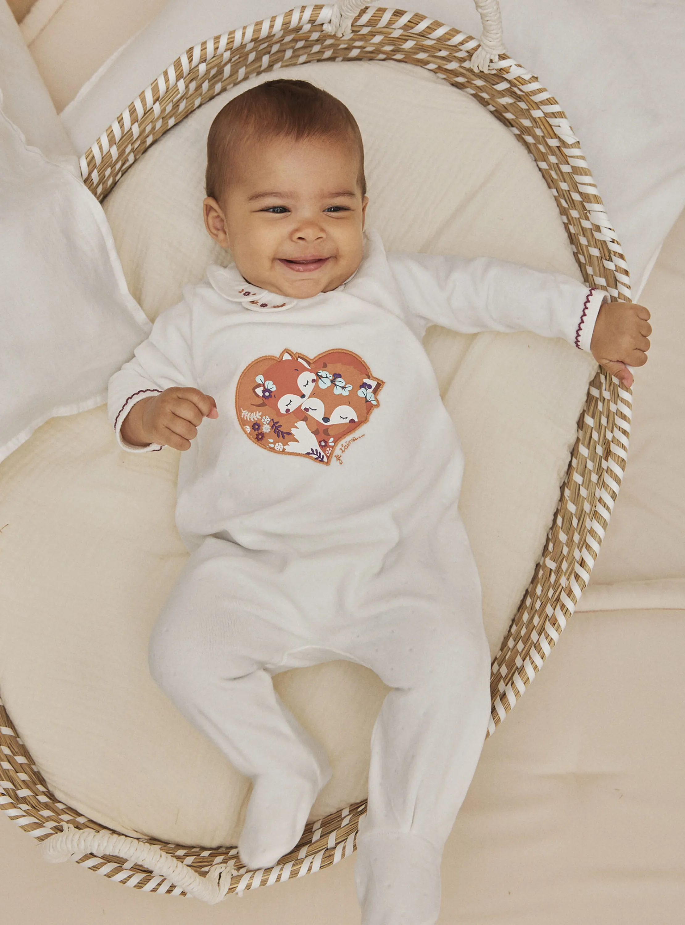 Cheap Sergent Major Off-white velvet romper