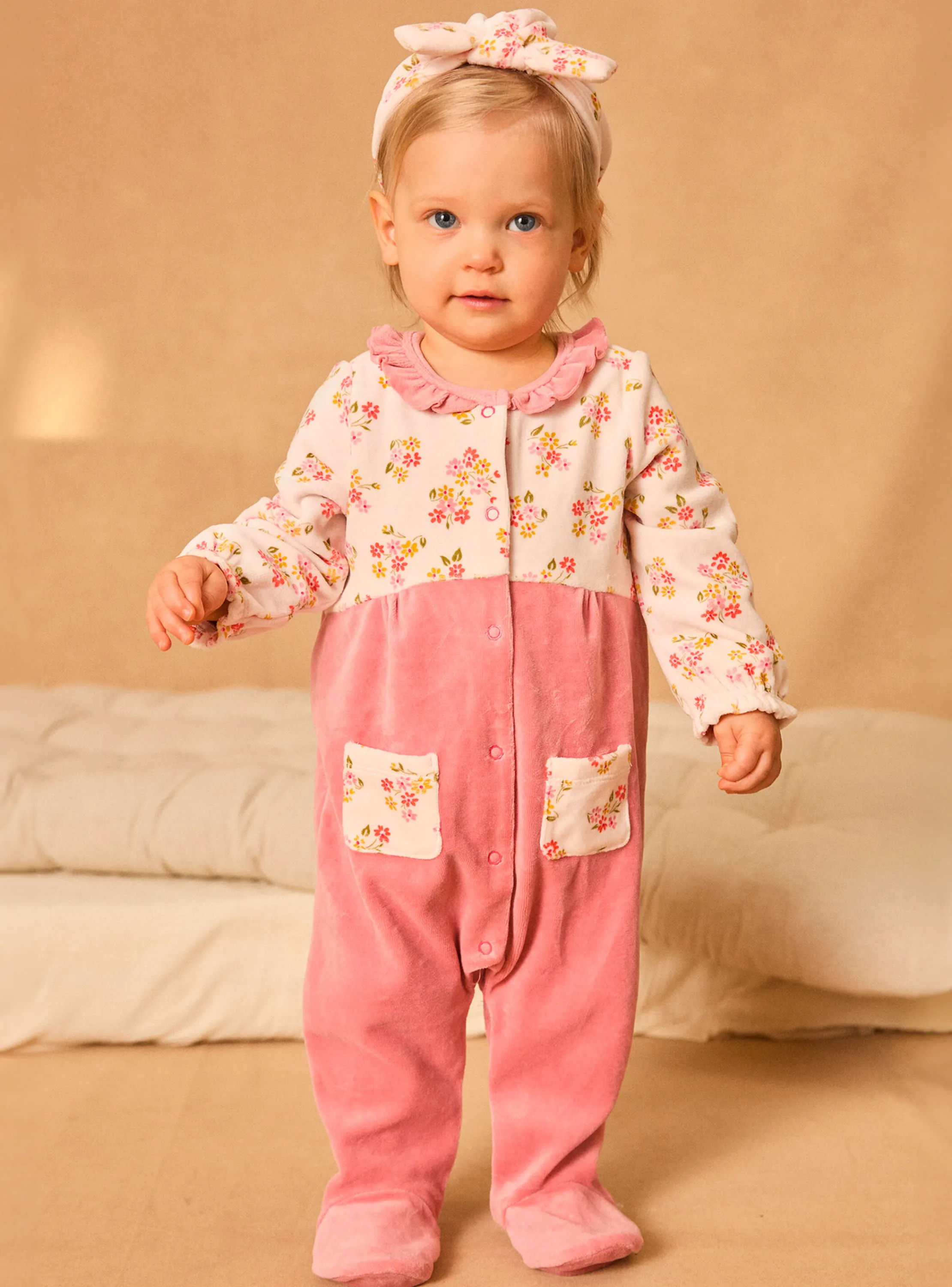 Fashion Sergent Major Old rose BABYGROW