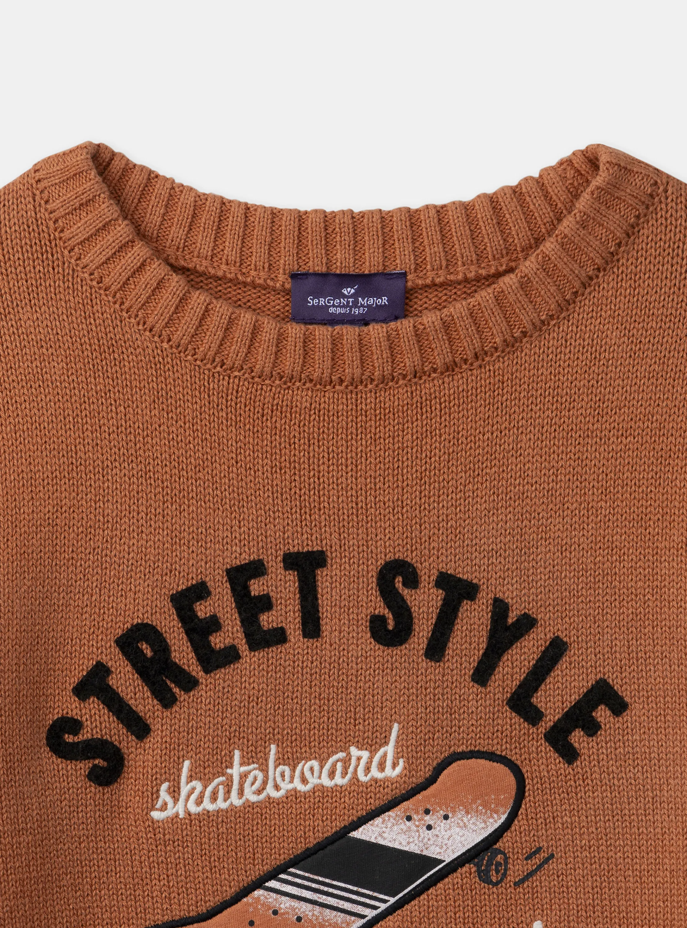 Best Sergent Major Orange PULLOVER
