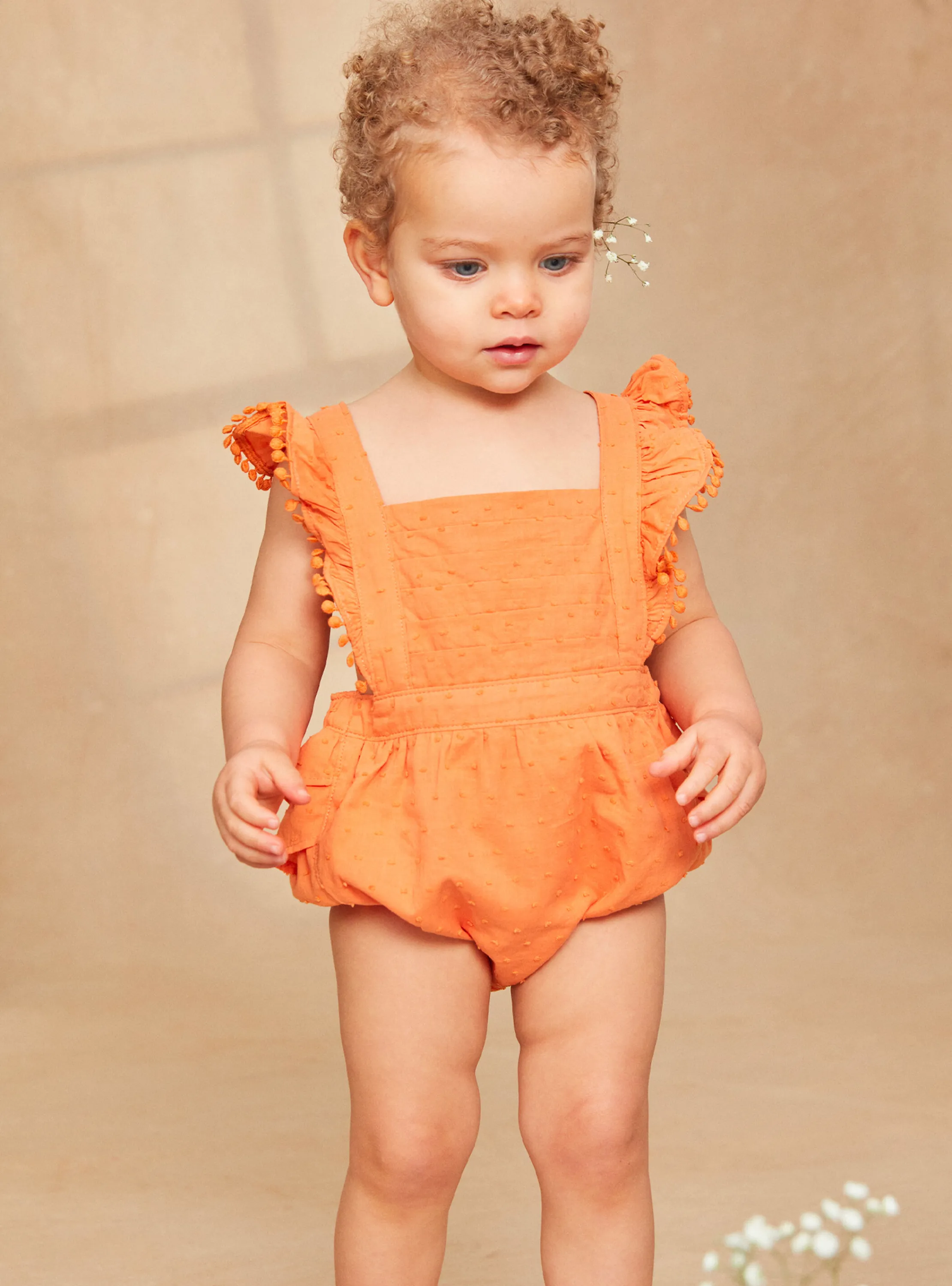 Cheap Sergent Major Orange ROMPER