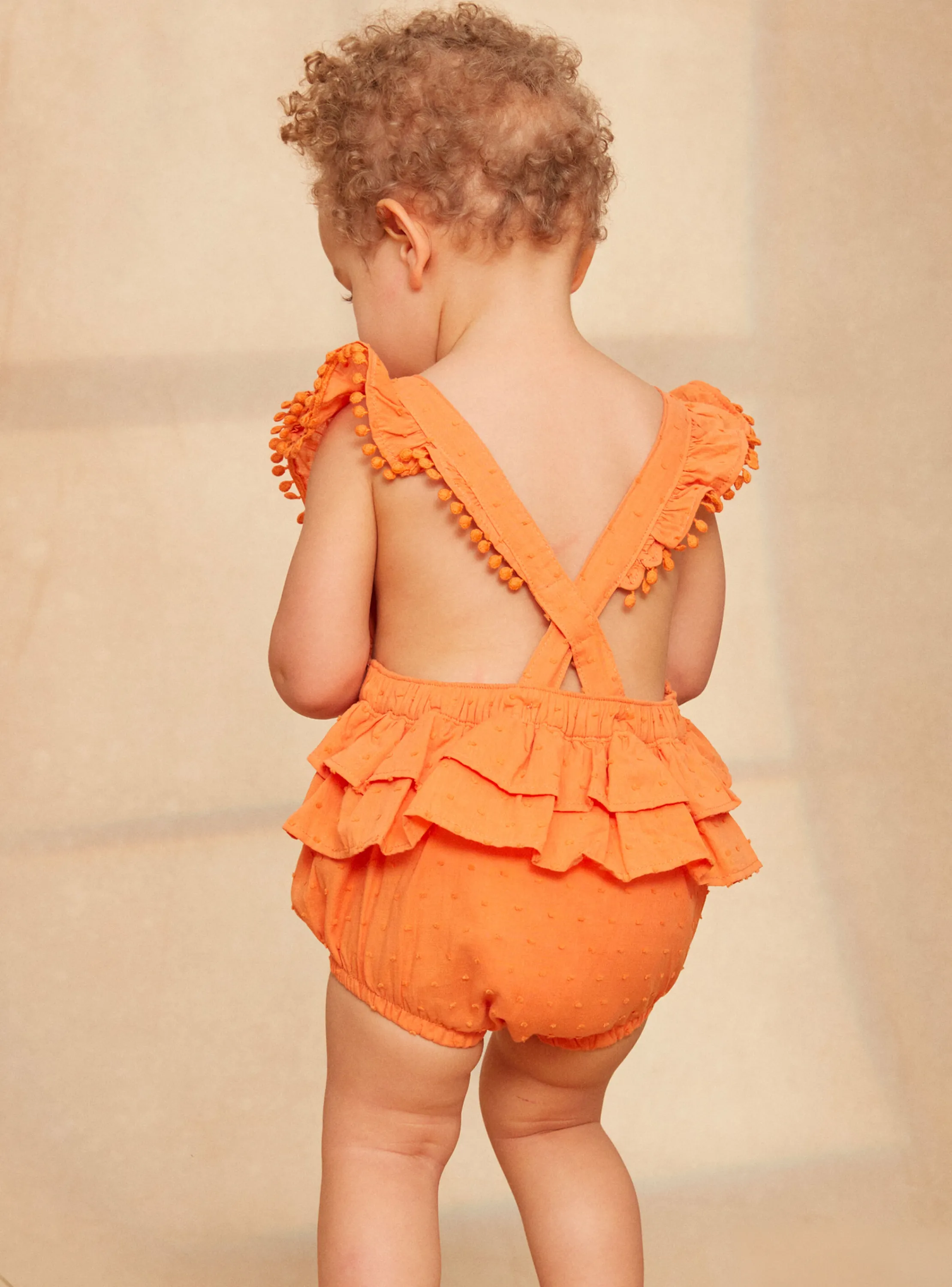 Cheap Sergent Major Orange ROMPER