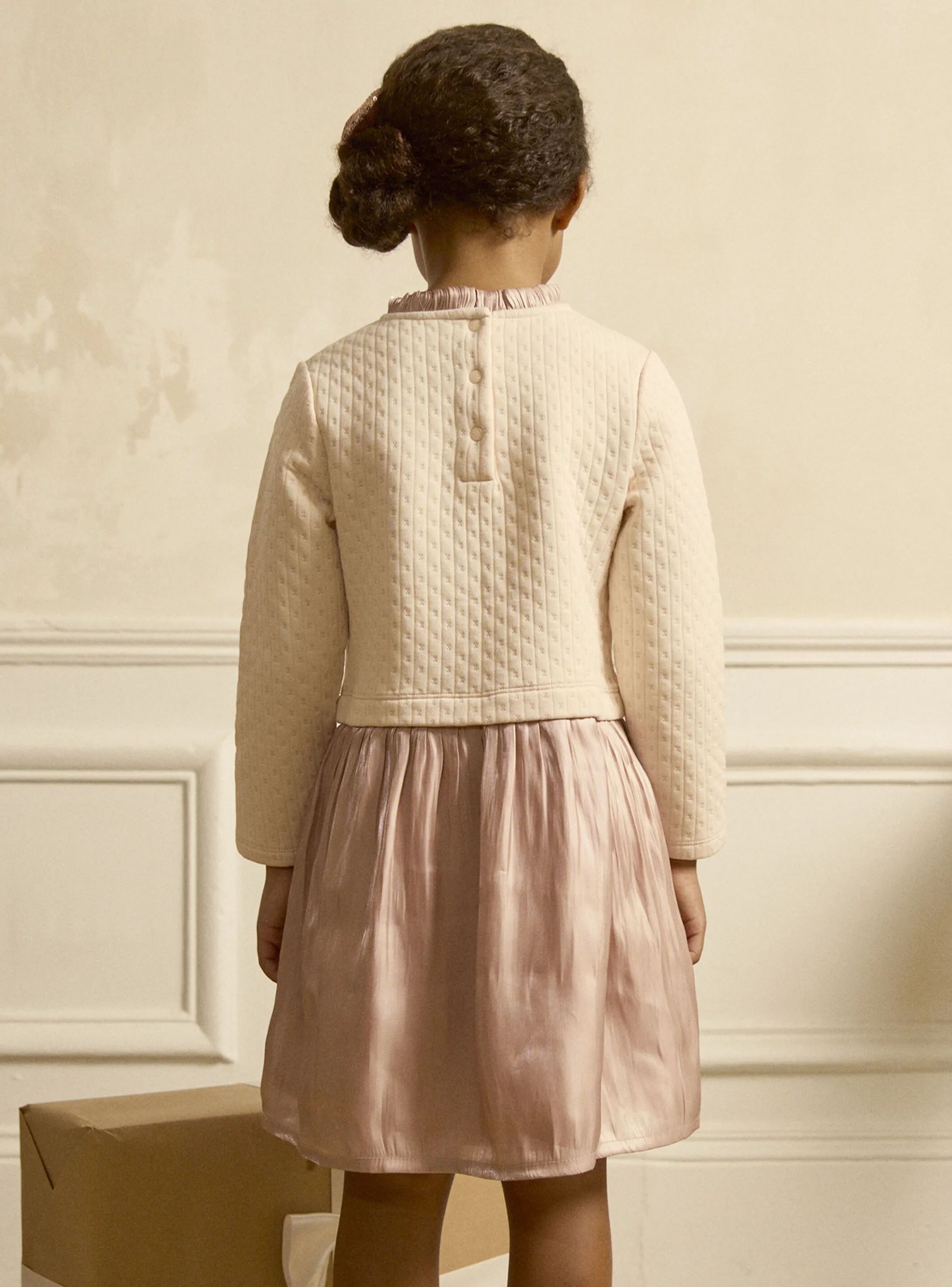 Store Sergent Major Pale rose DRESS