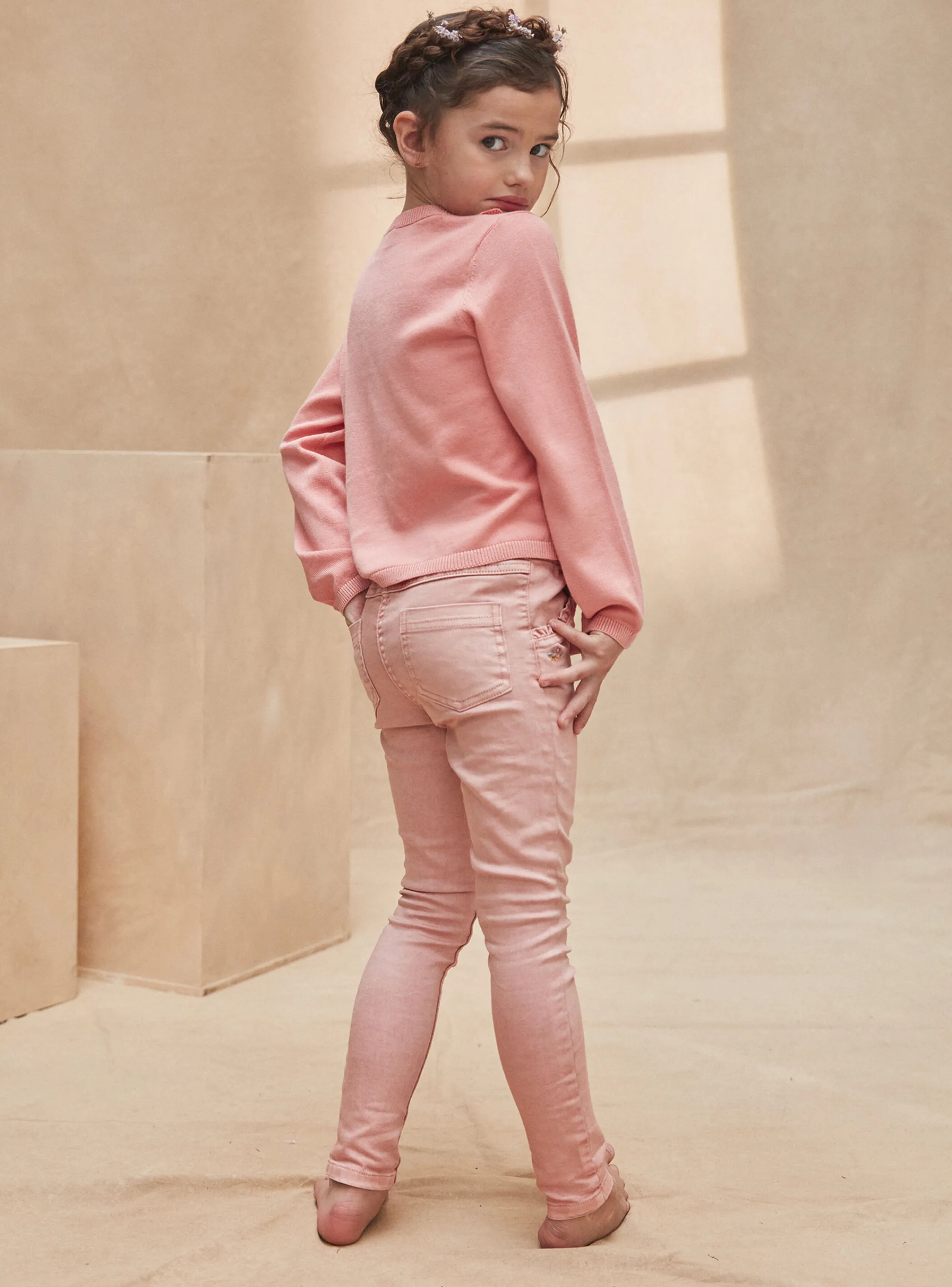 Online Sergent Major Peach JEANS