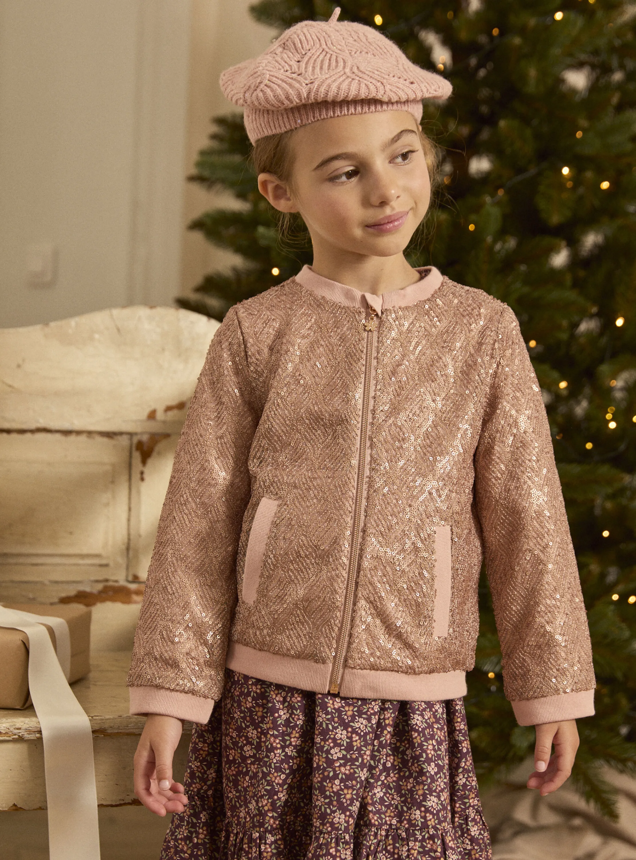 Shop Sergent Major Pink copper JACKET