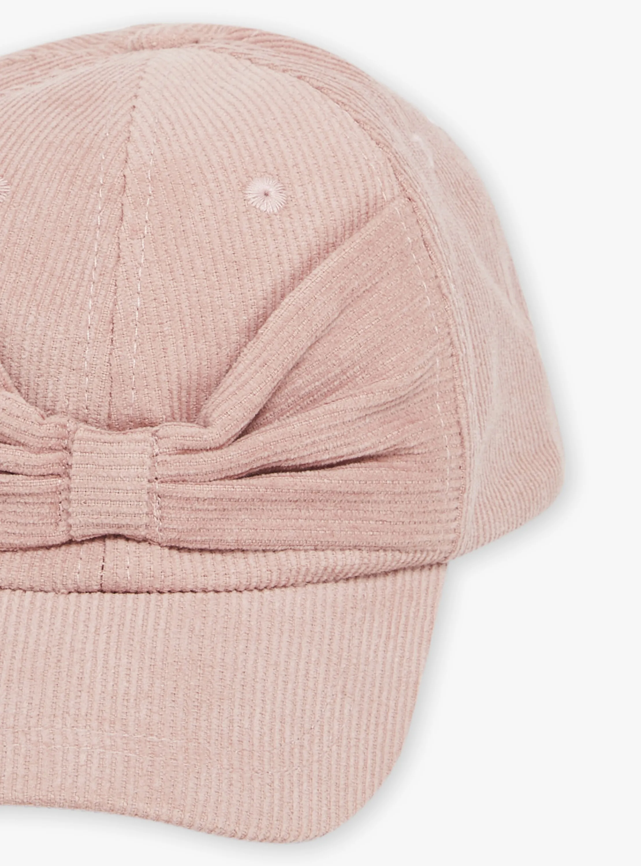 New Sergent Major Pink corduroy cap