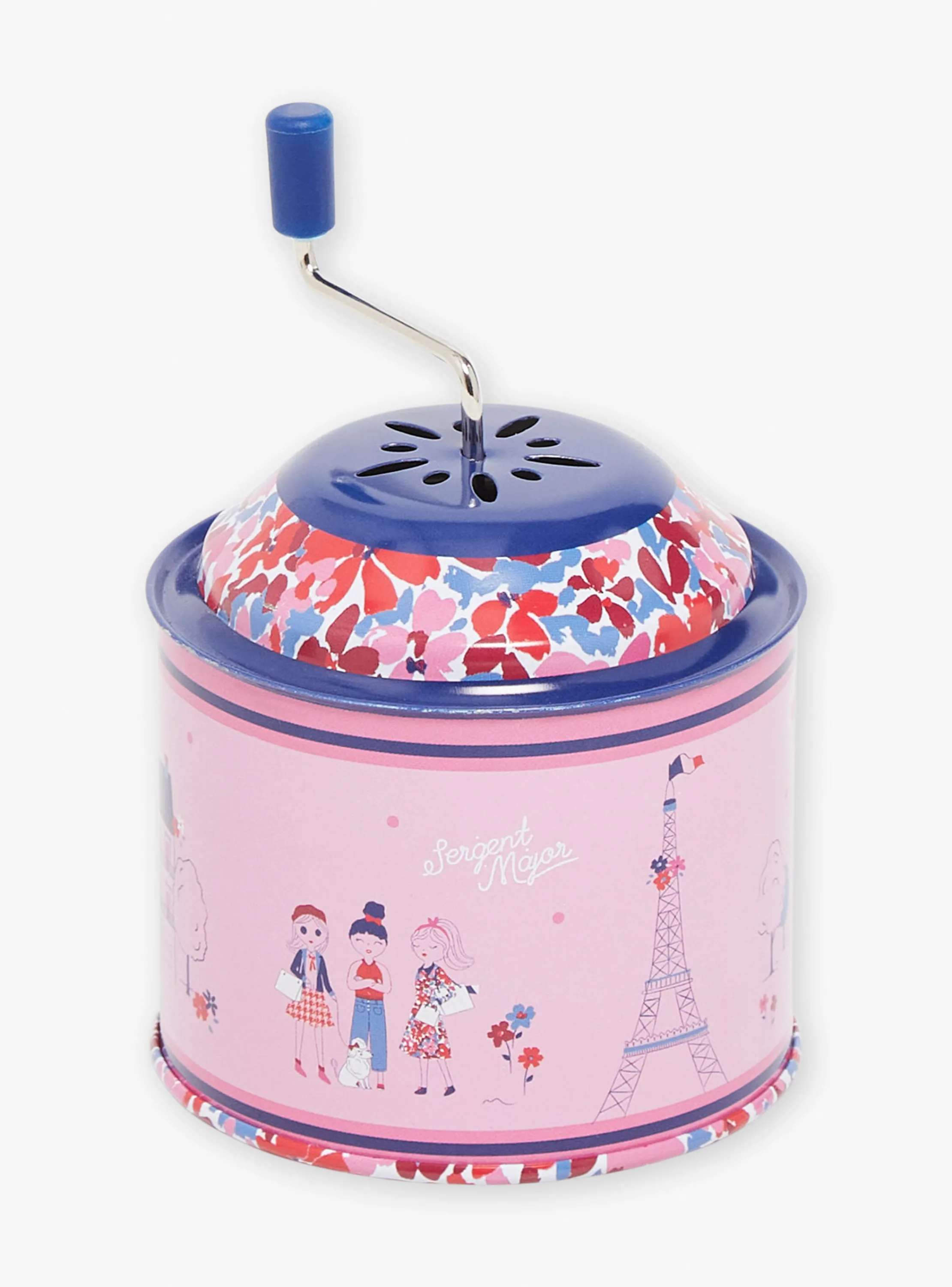 Online Sergent Major Pink music wheel with Paris design