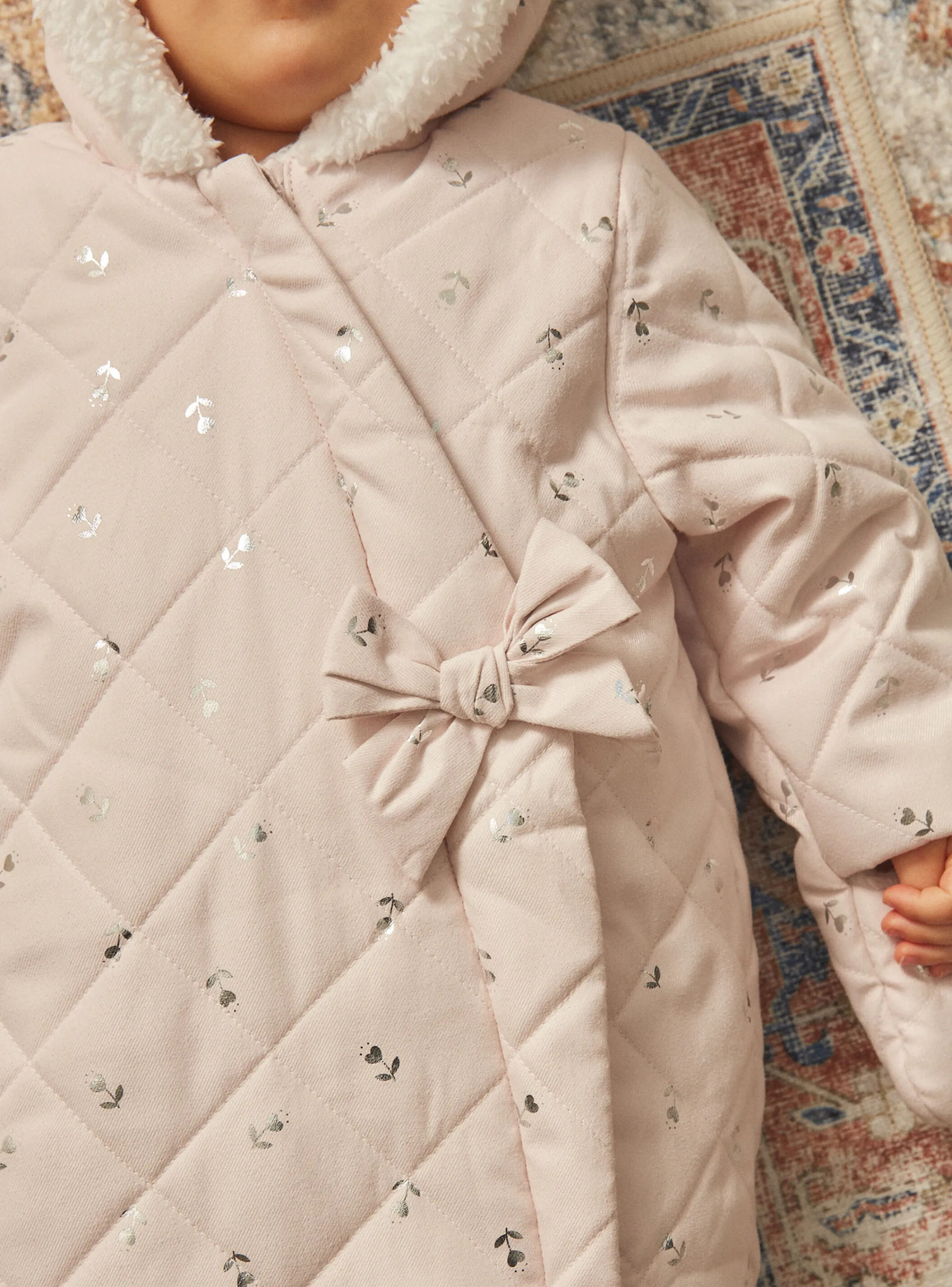 Hot Sergent Major Powder pink floral print pilot