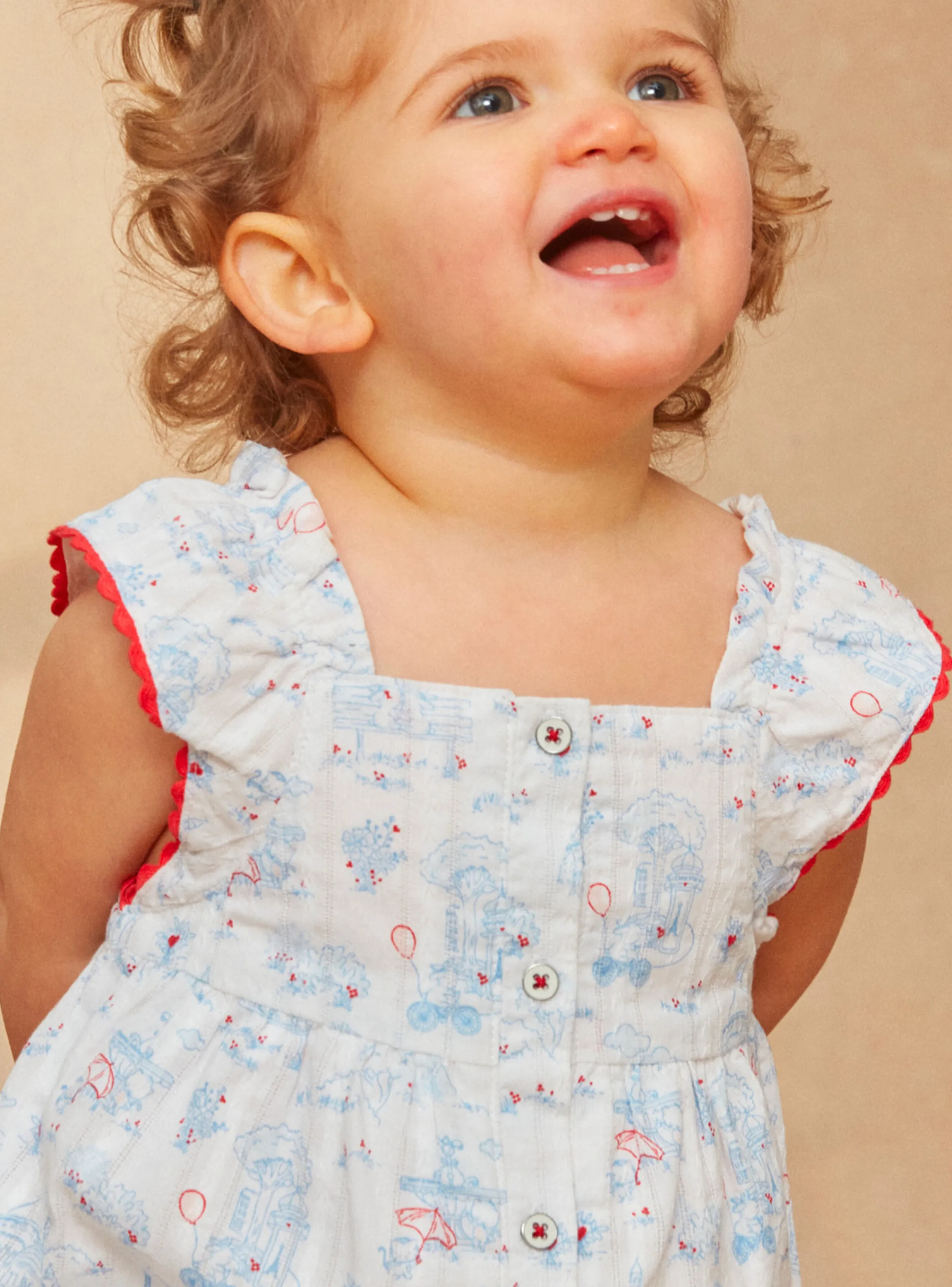 Store Sergent Major Printed playsuit