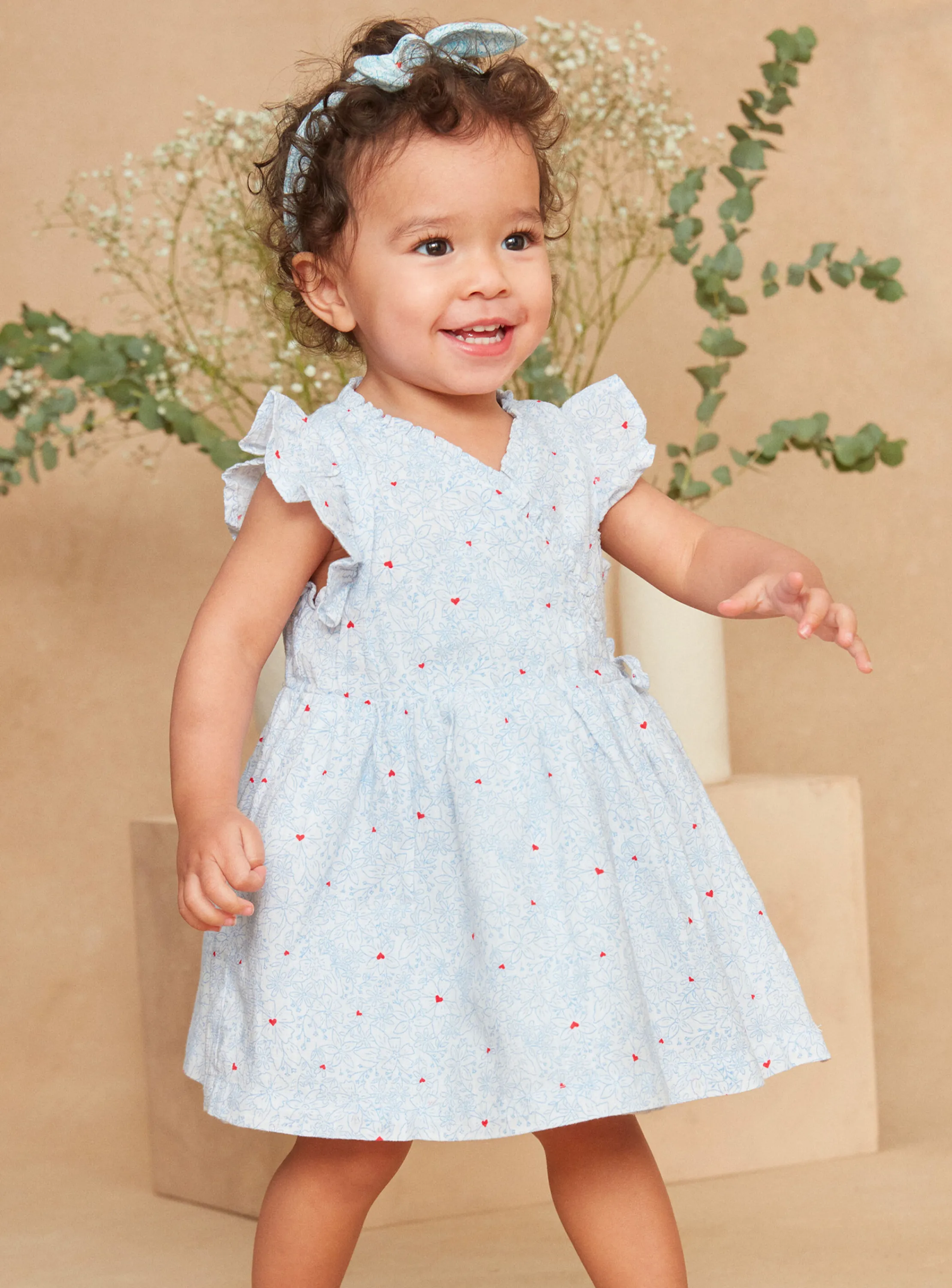 Outlet Sergent Major Printed wraparound dress