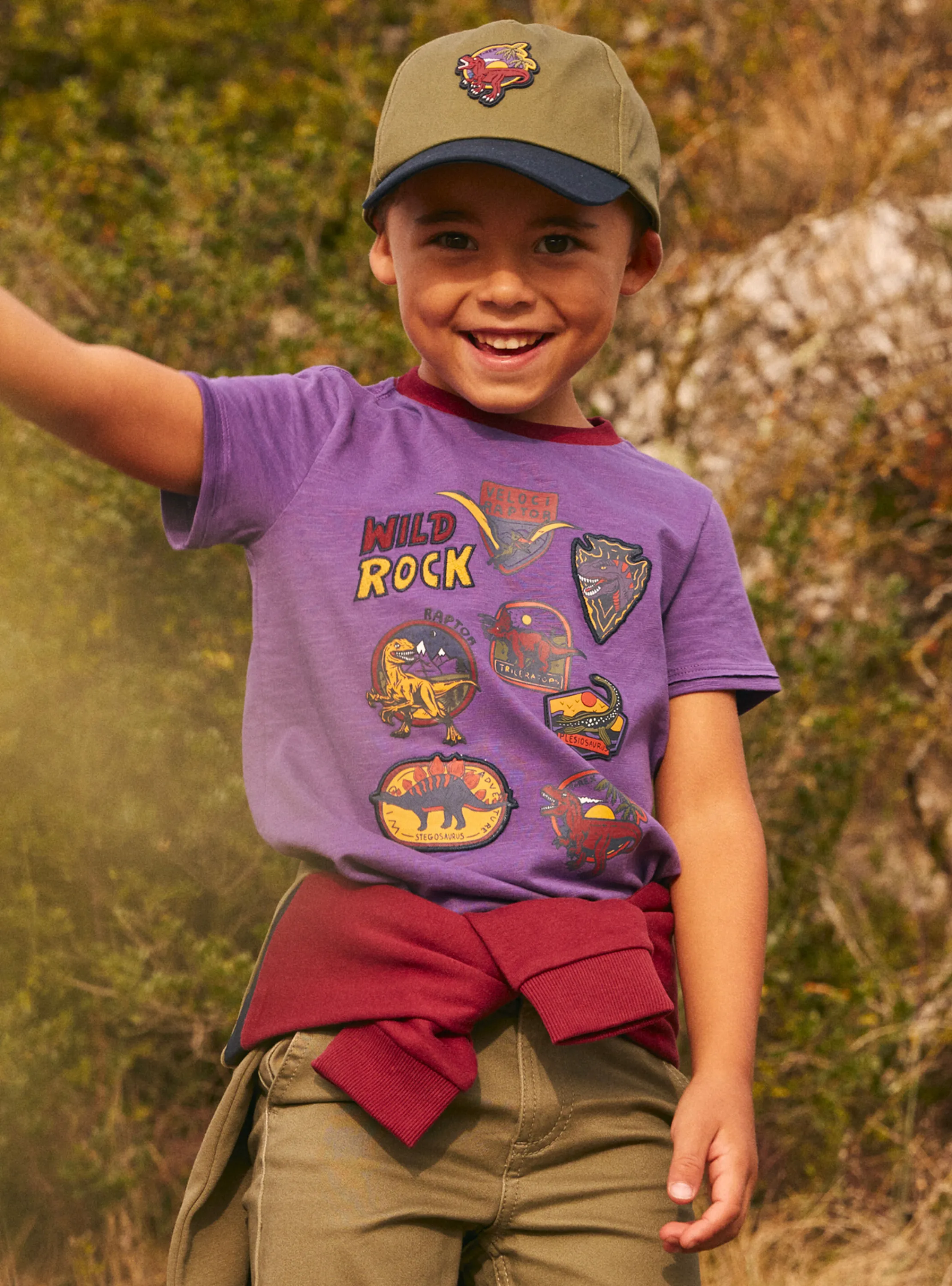 Online Sergent Major Purple TEE SHIRT SS