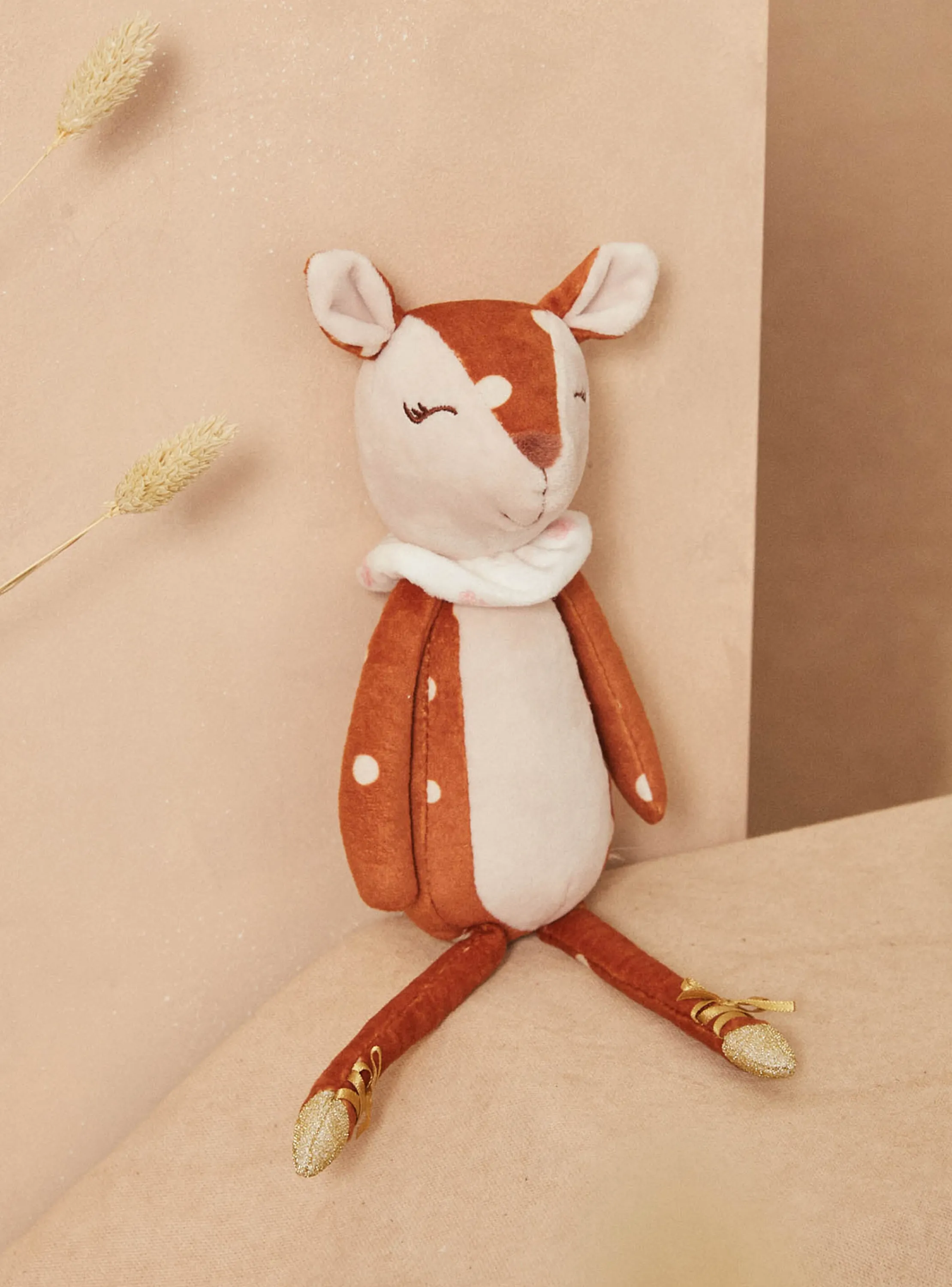 Sale Sergent Major Red and grey doe birth cuddly toy