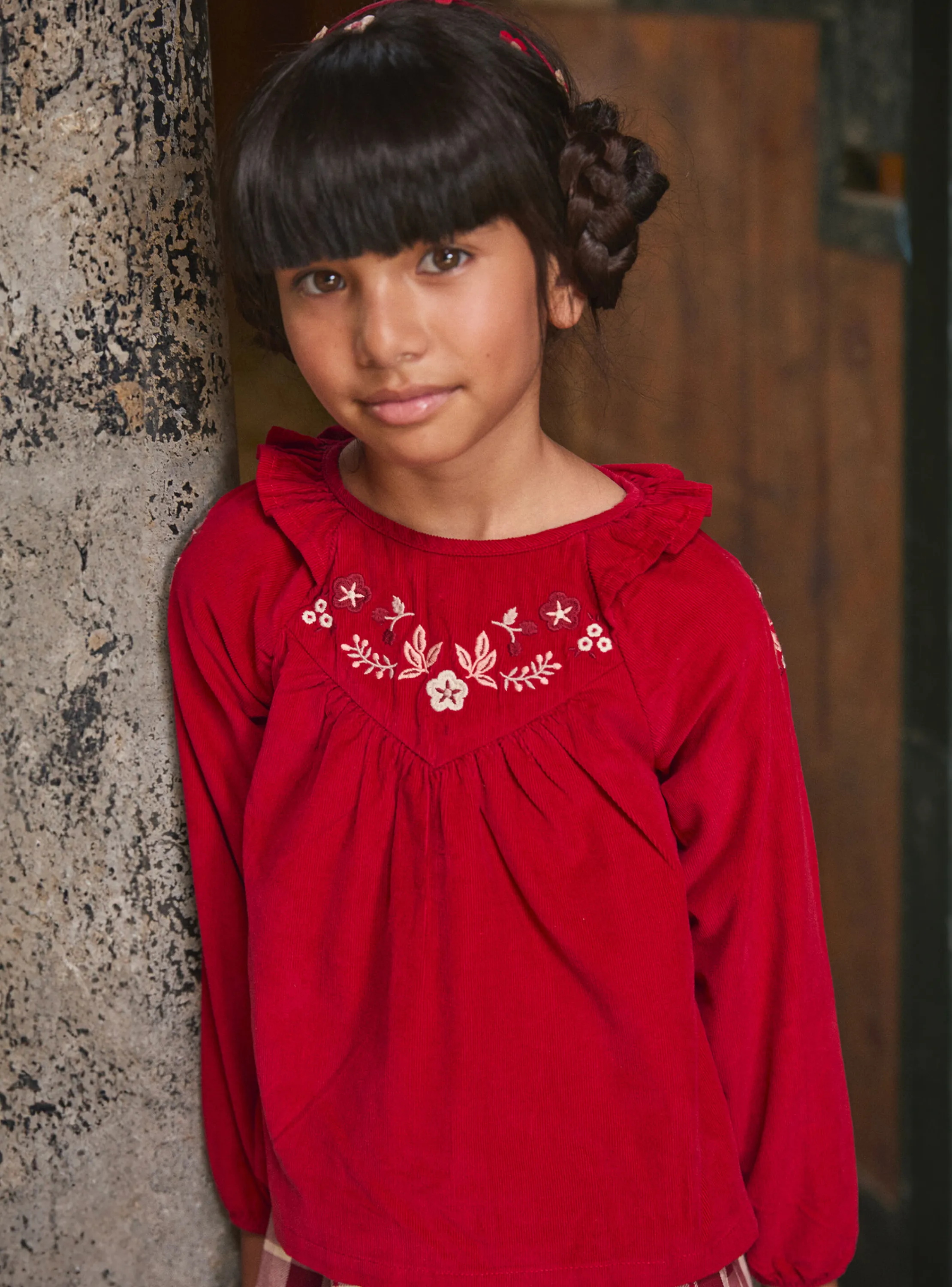Hot Sergent Major Red BLOUSE