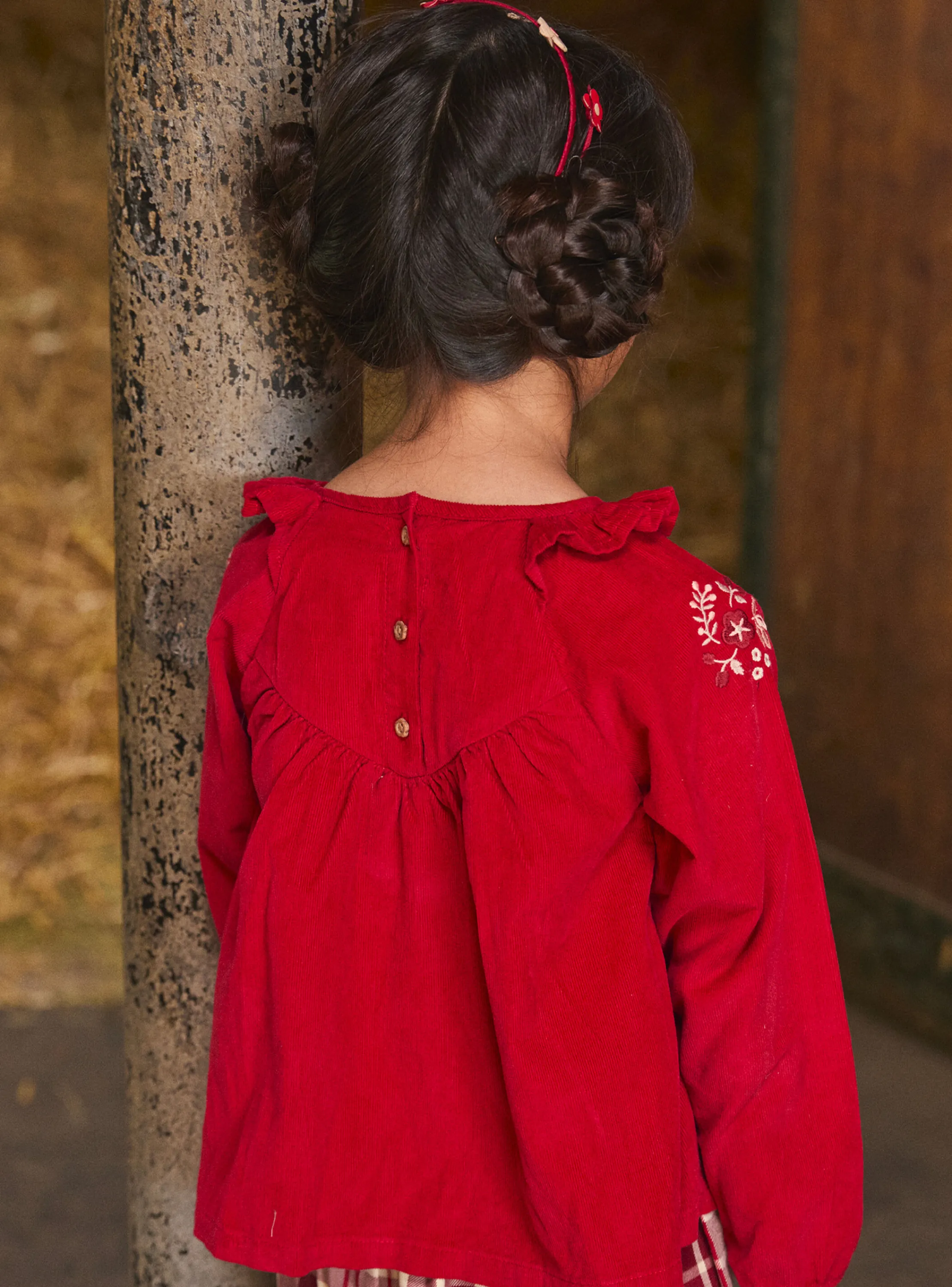 Hot Sergent Major Red BLOUSE