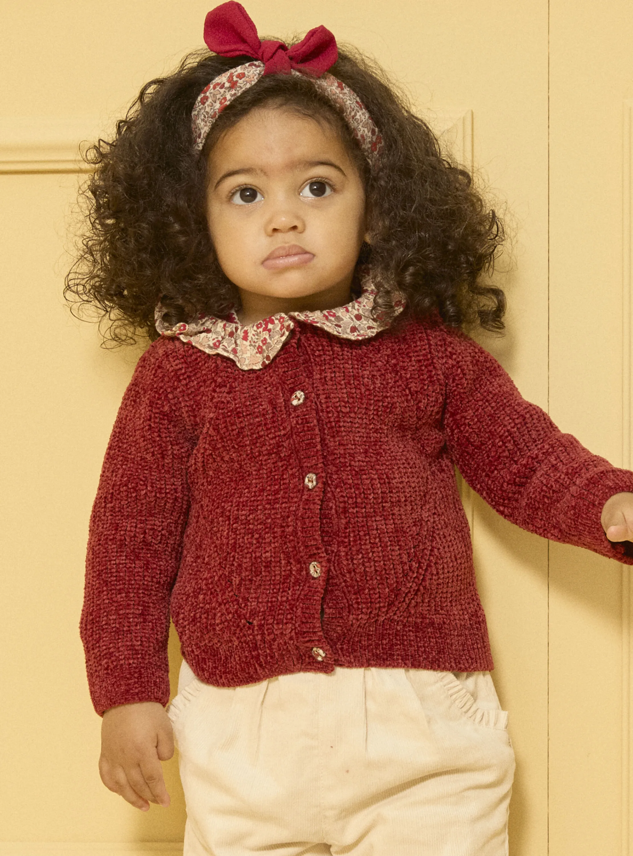 Hot Sergent Major Red CARDIGAN