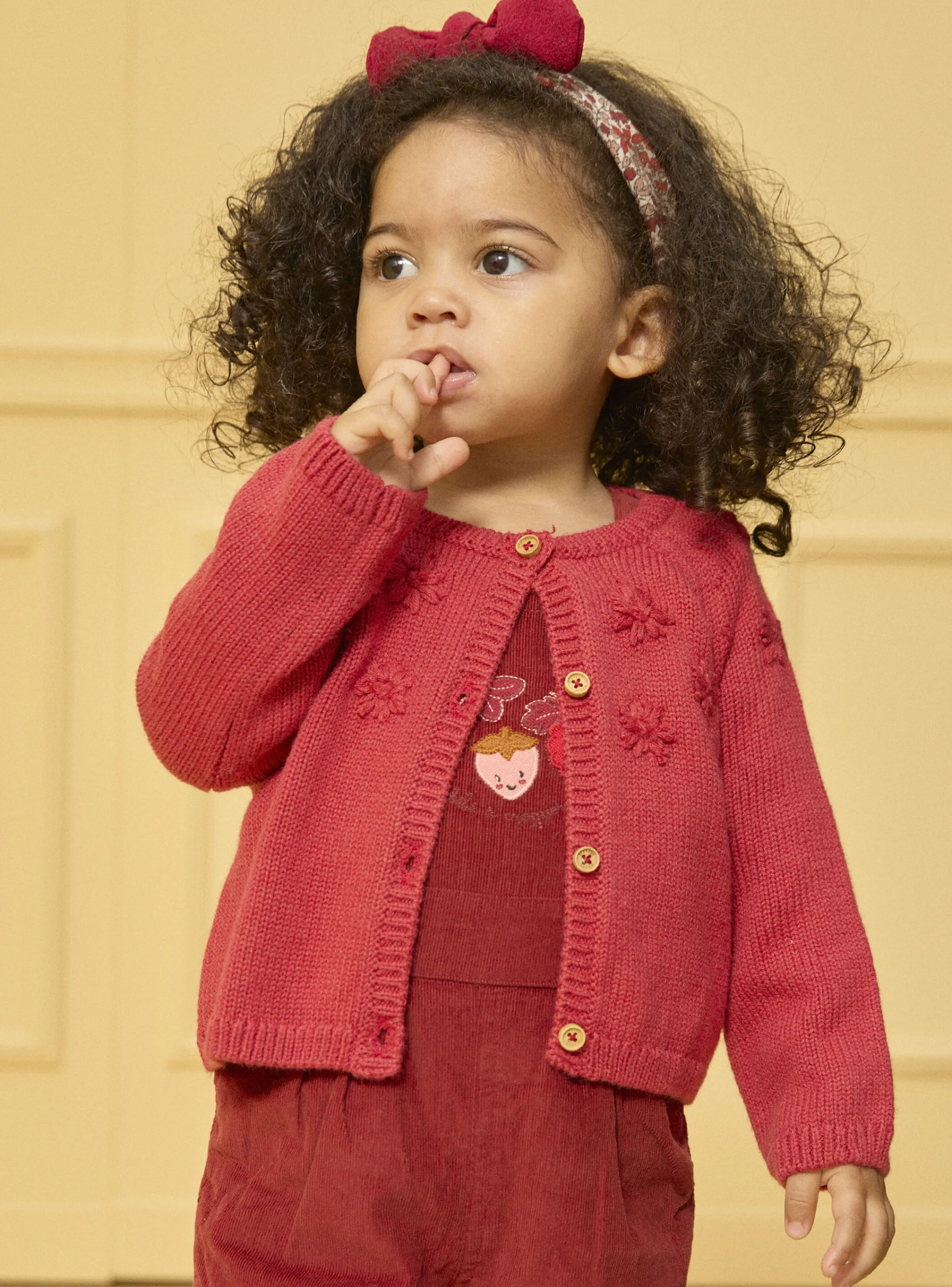 Fashion Sergent Major Red CARDIGAN
