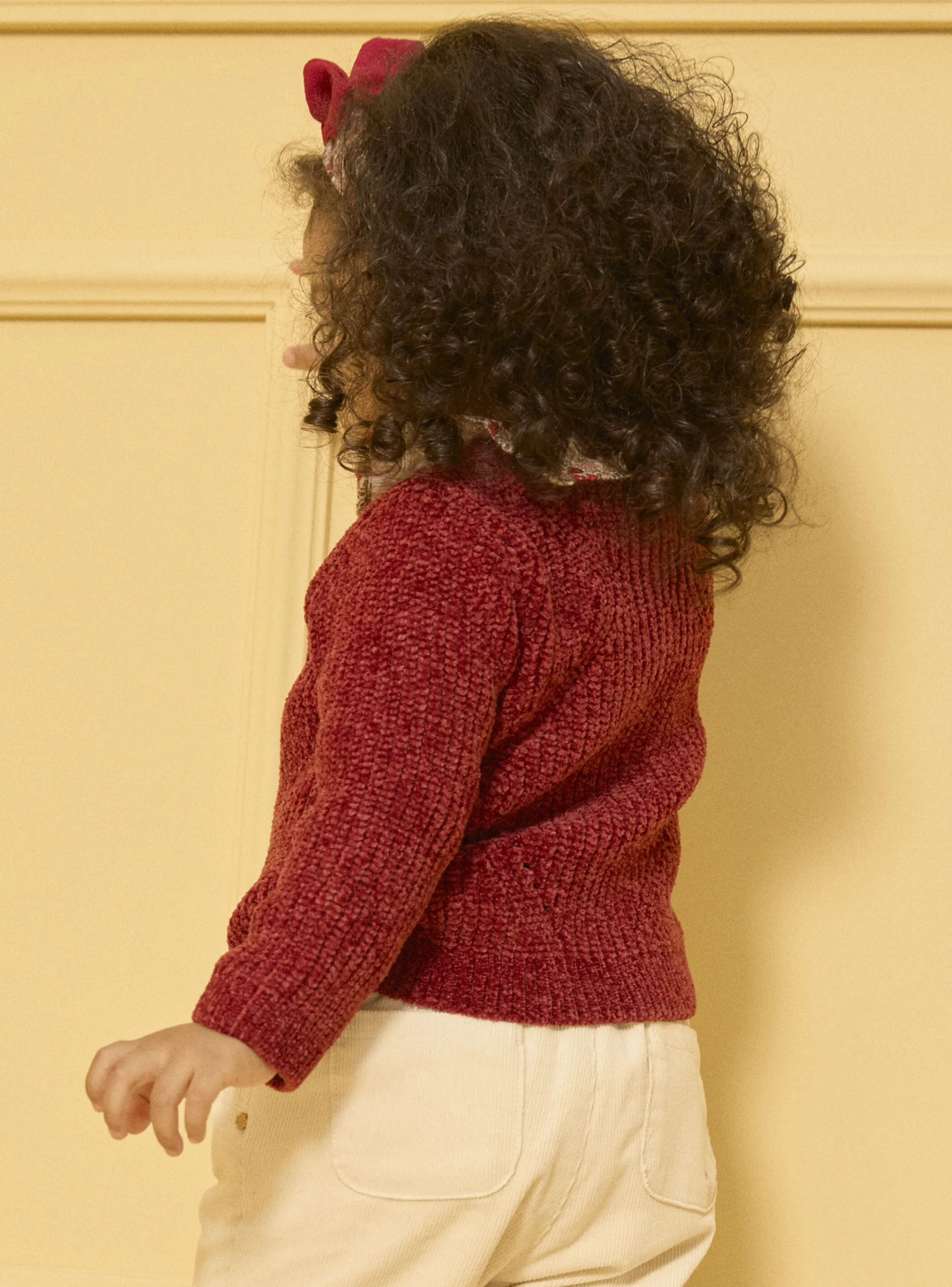 Hot Sergent Major Red CARDIGAN
