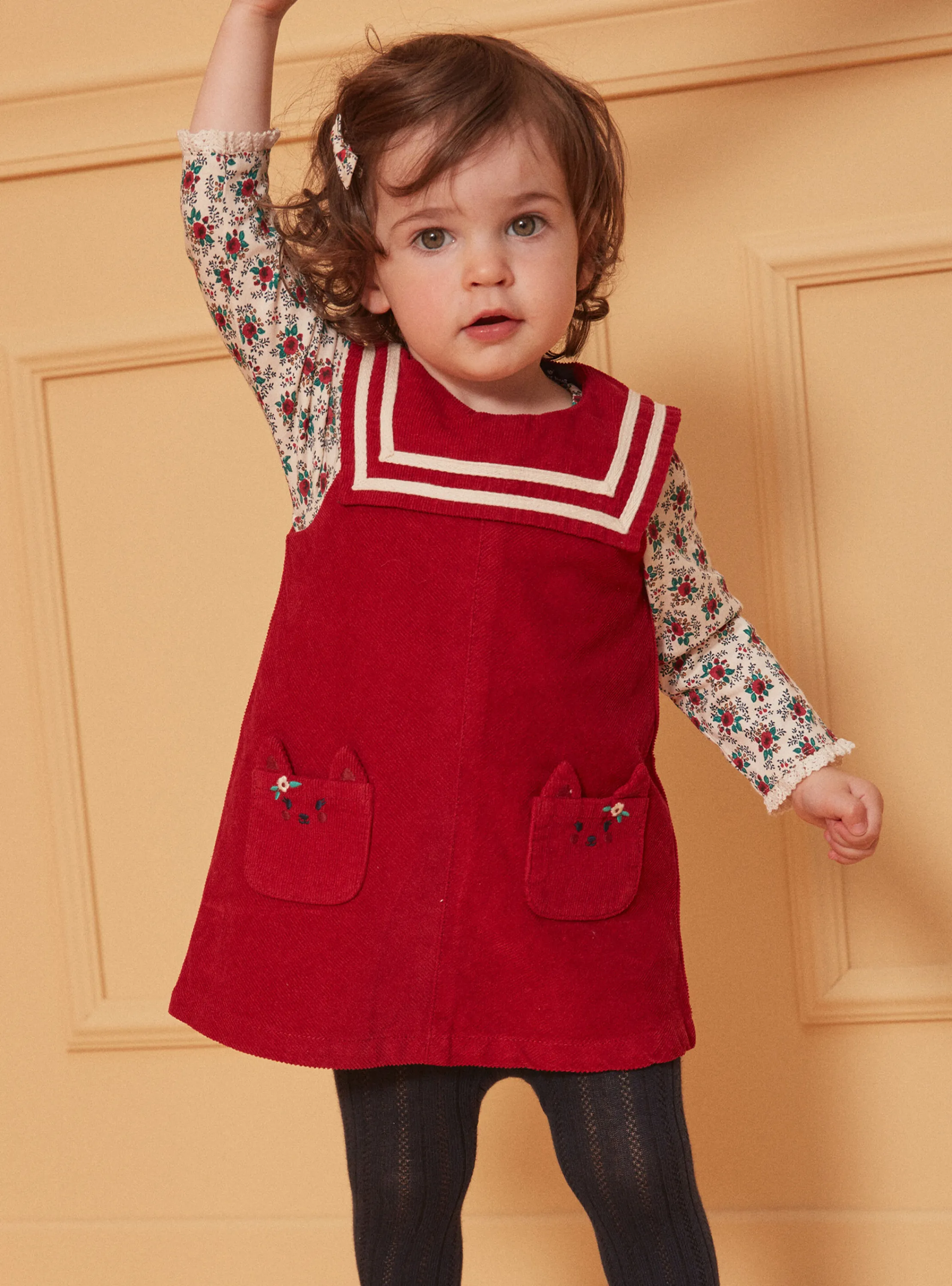 Best Sale Sergent Major Red JUMPER DRESS