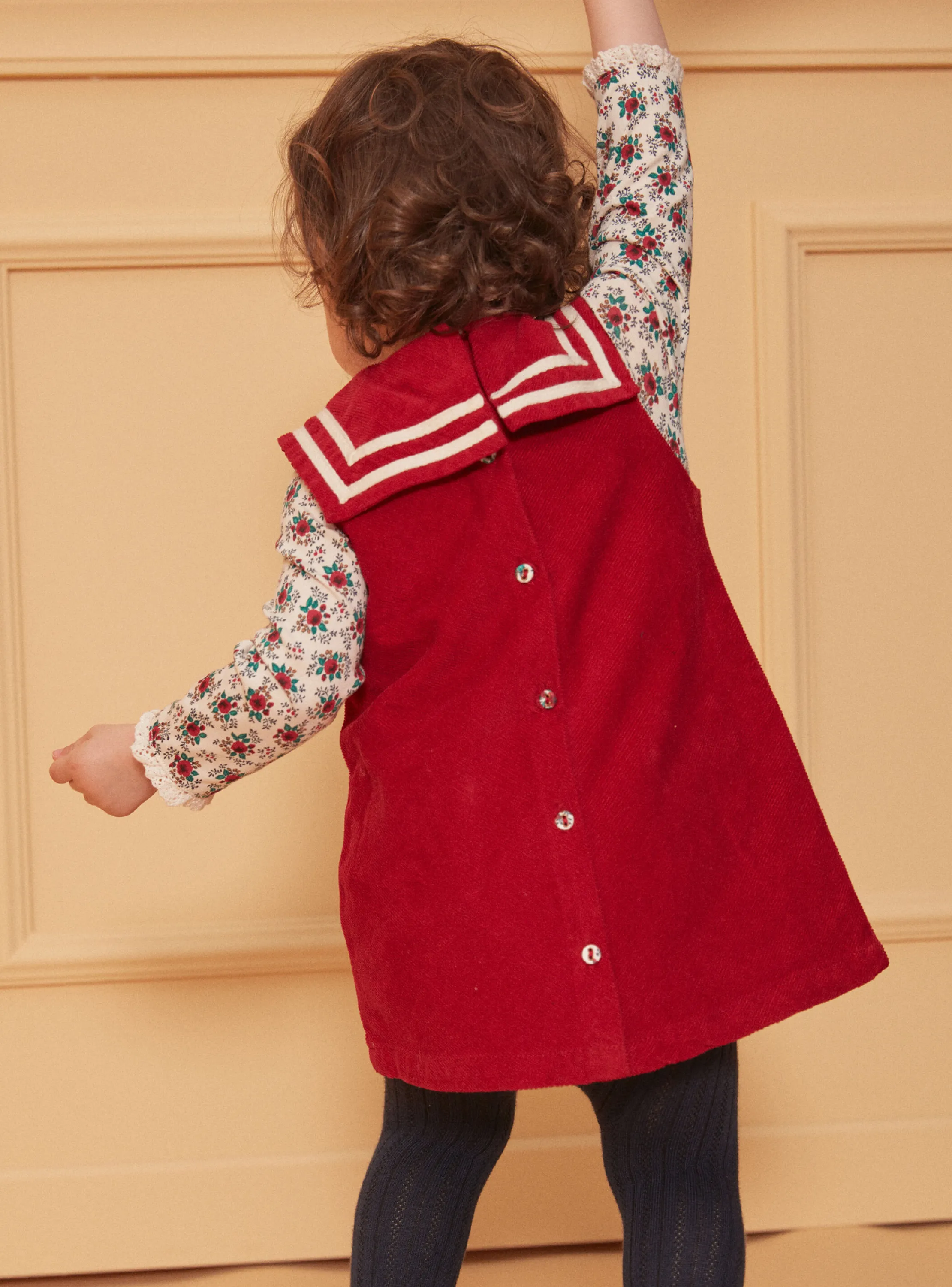 Best Sale Sergent Major Red JUMPER DRESS