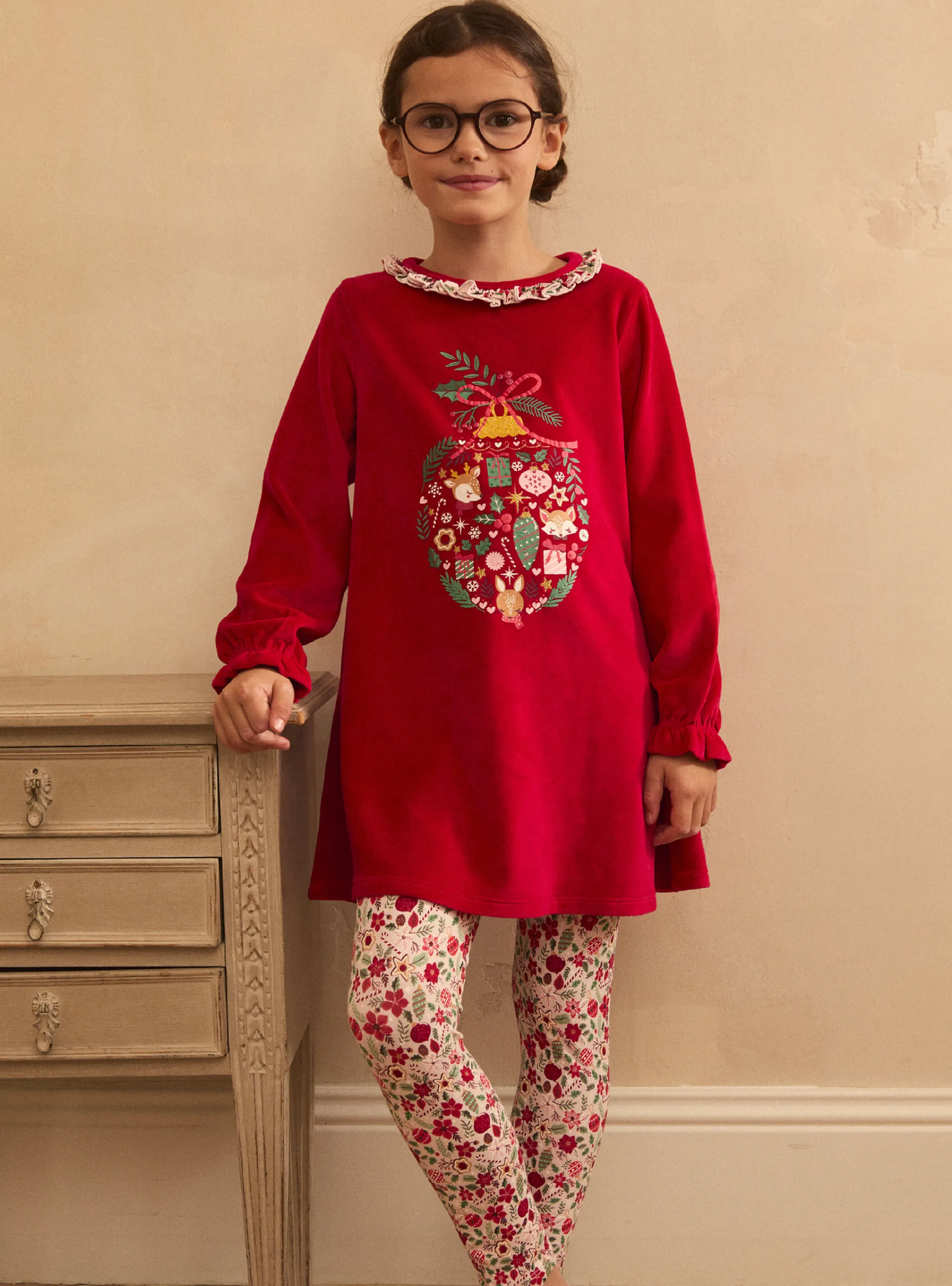 New Sergent Major Red NIGHT DRESS