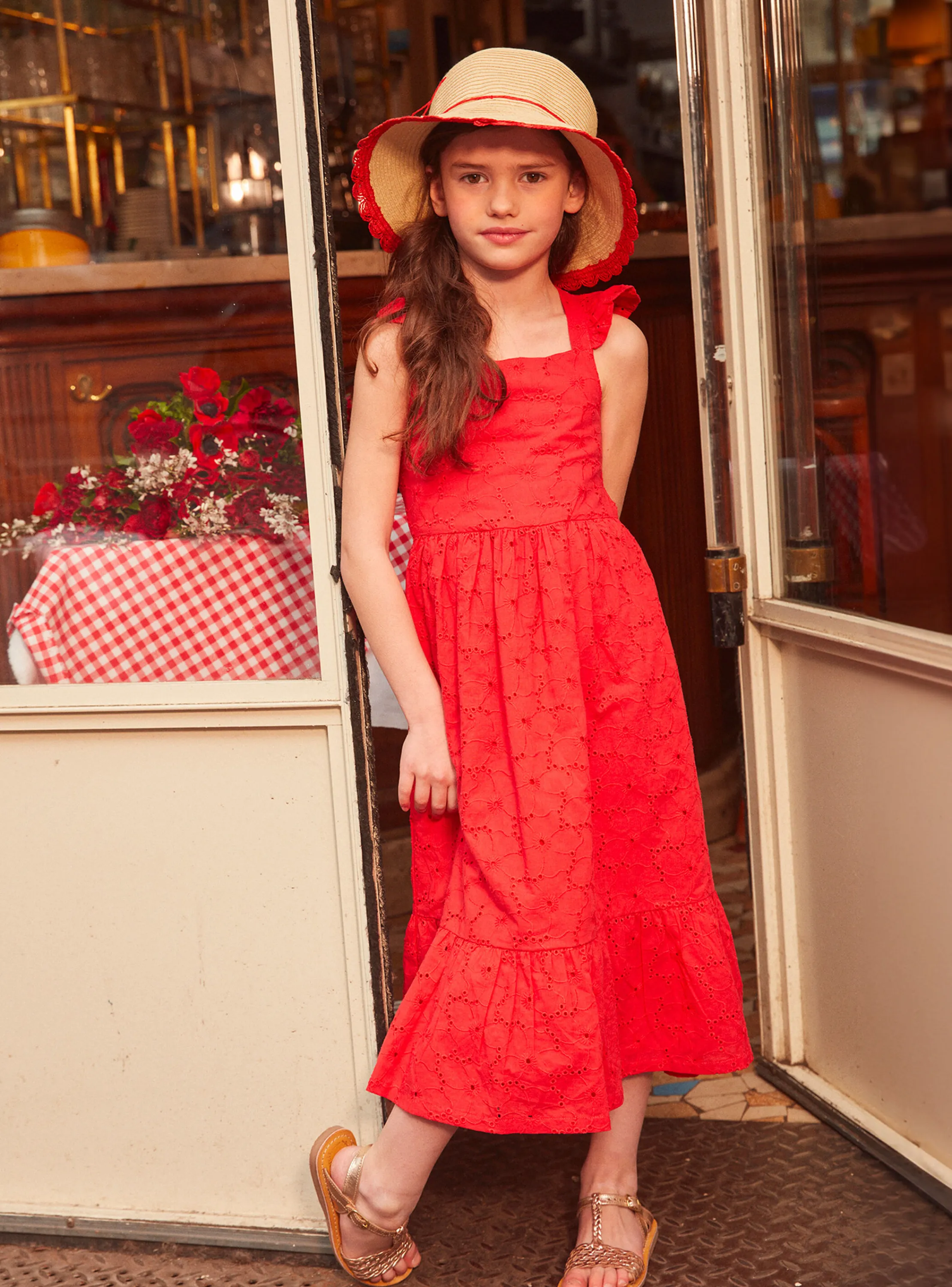 Store Sergent Major Red SUNBATHING DRESS