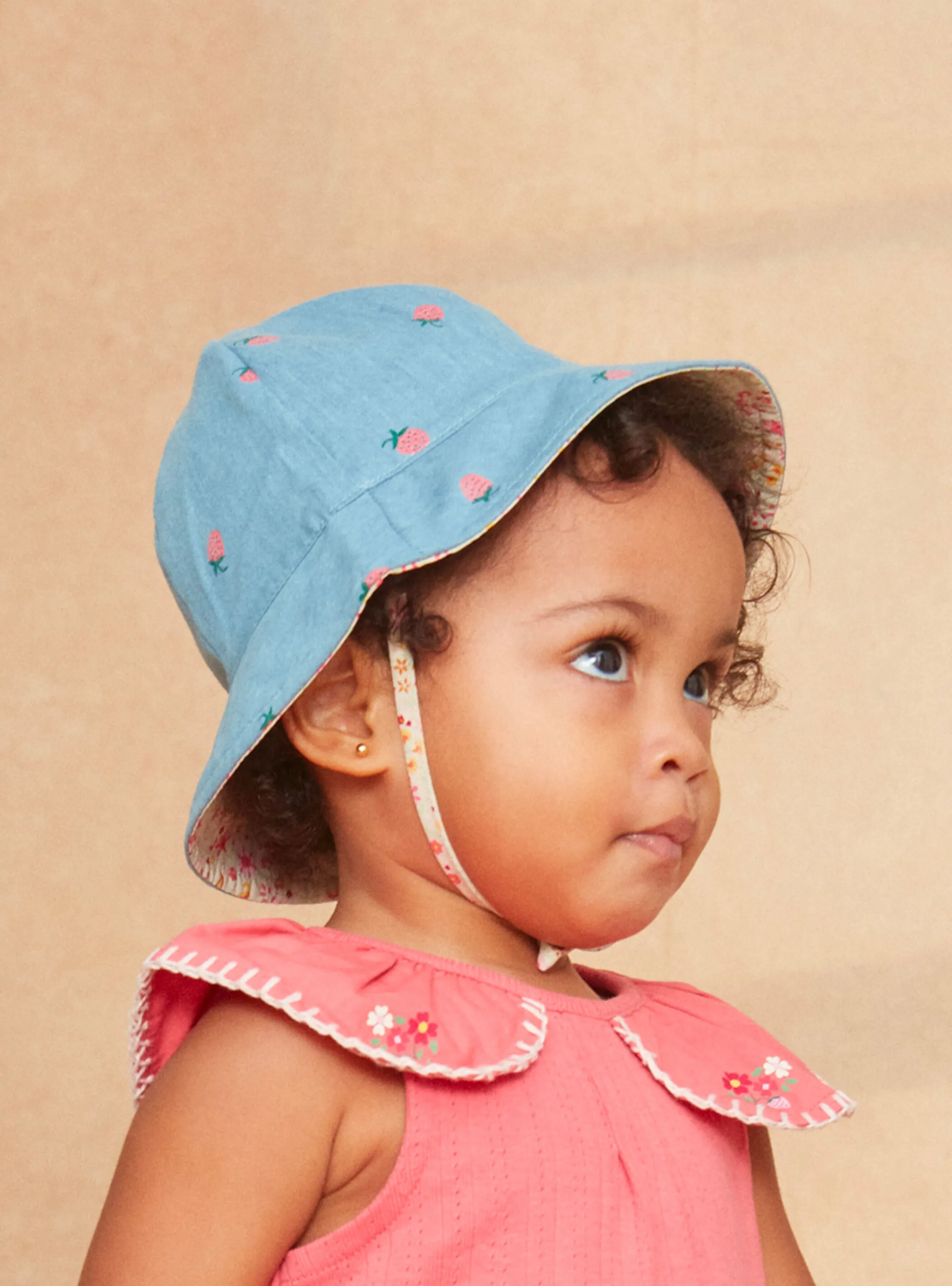 Cheap Sergent Major Reversible floral hat